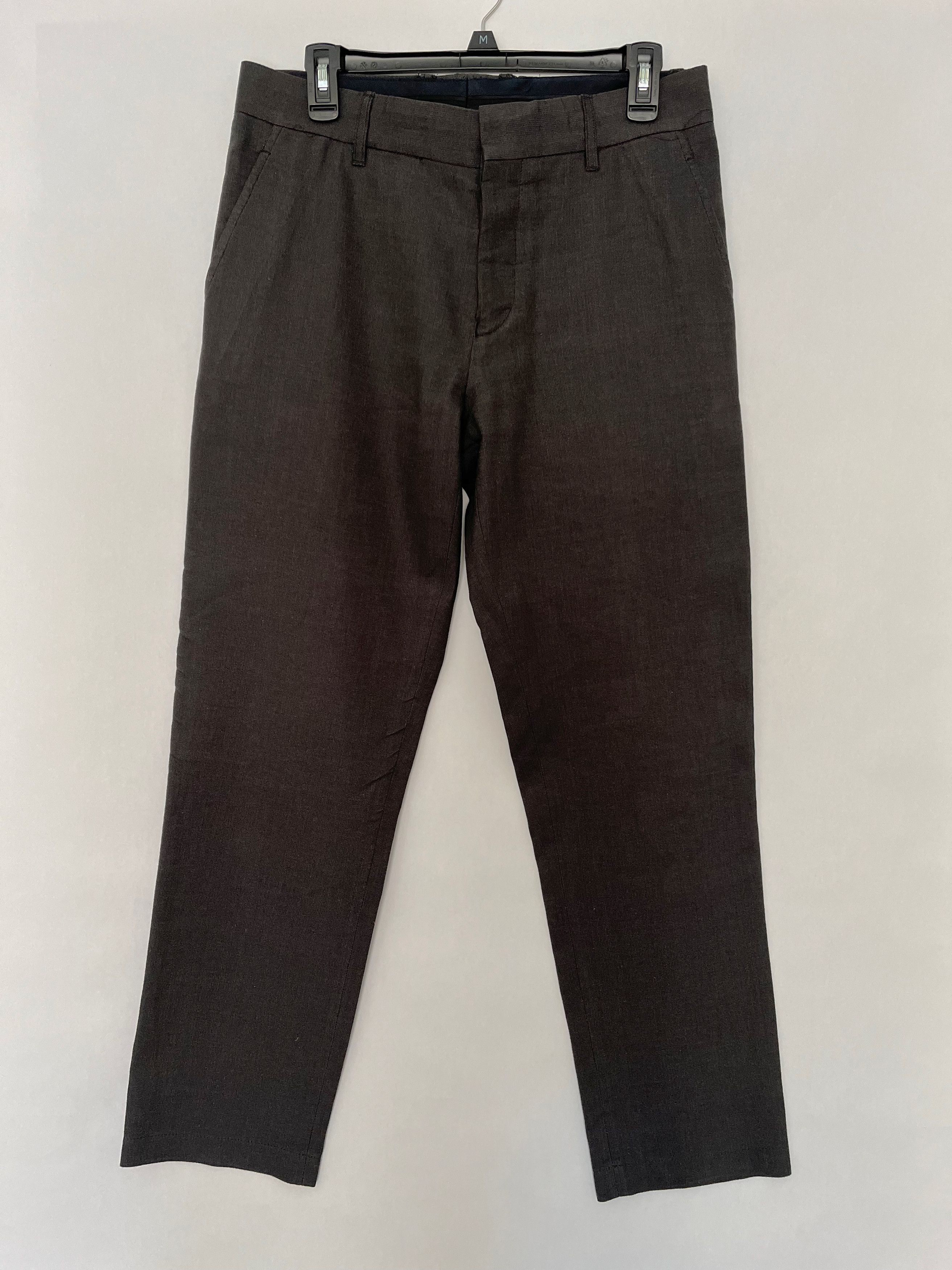 Ann Demeulemeester Grey Linen Blend Trousers