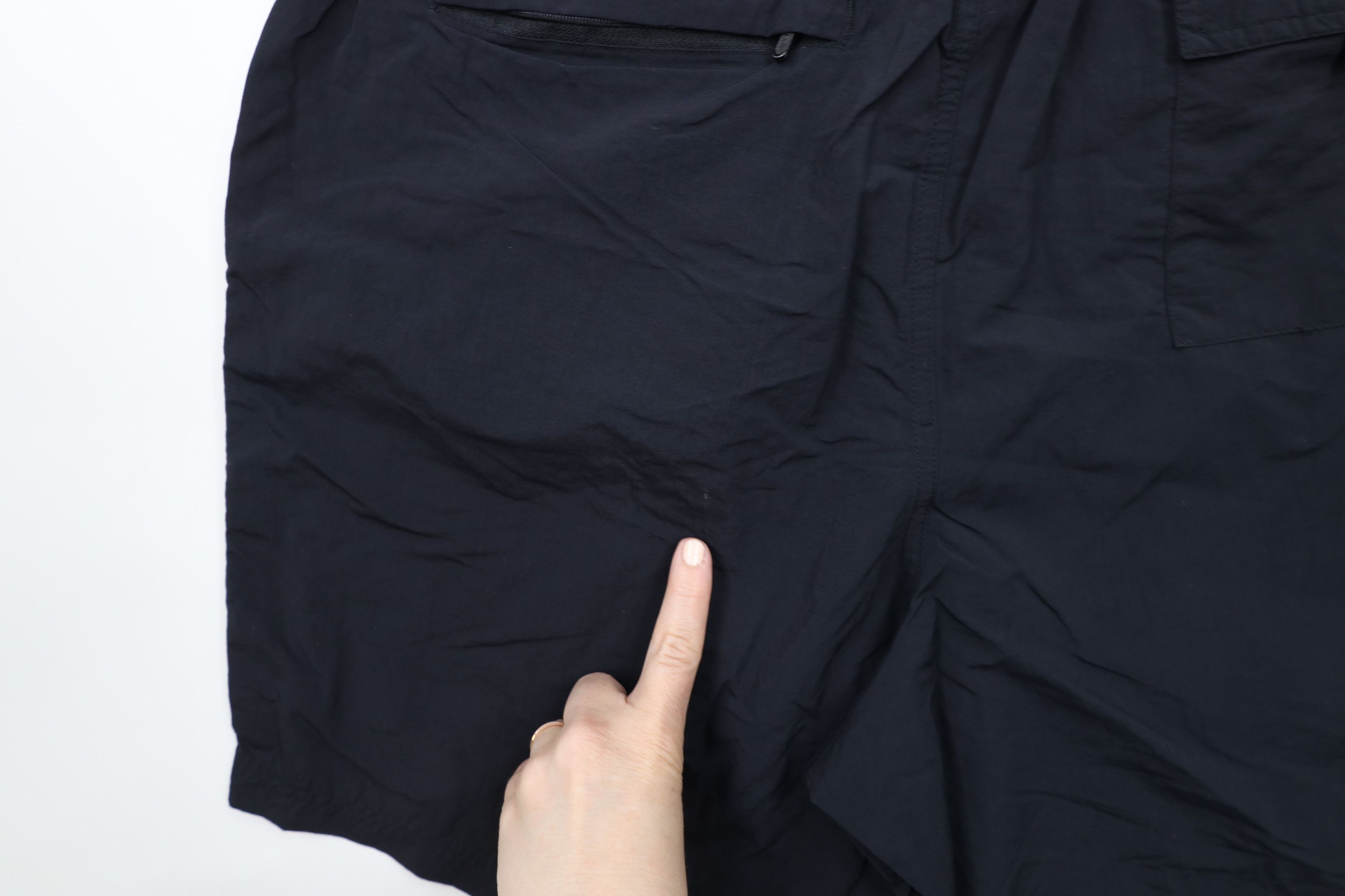 Eddie Bauer × Vintage Vintage 90s Eddie Bauer EbTek Lined Above Knee Belted Shorts Size US 36 / EU 52 - 14 Thumbnail