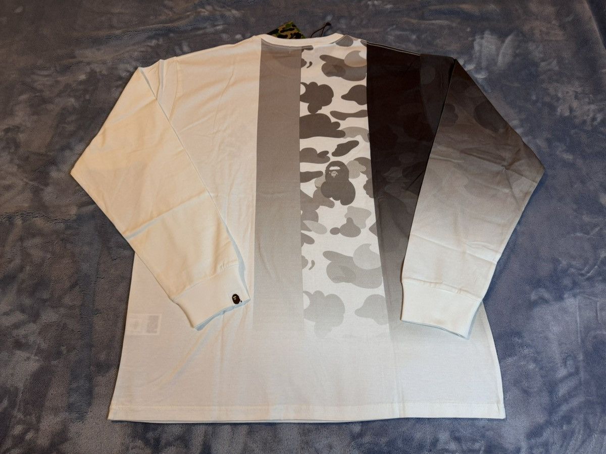 Bape Bape XXL Patchwork Print Long Sleeve Tee Size US XXL / EU 58 / 5 - 2 Thumbnail