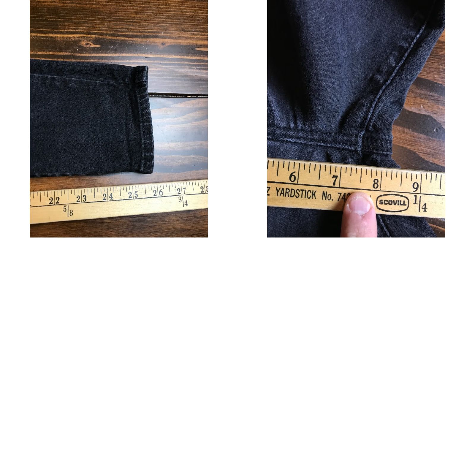 Lucky Brand Lucky Brand Denim Jeans Women's 0/25 Ankle Black Low Rise Lolita Skinny Jeans Size 25" / US 0 / IT 36 - 8 Thumbnail
