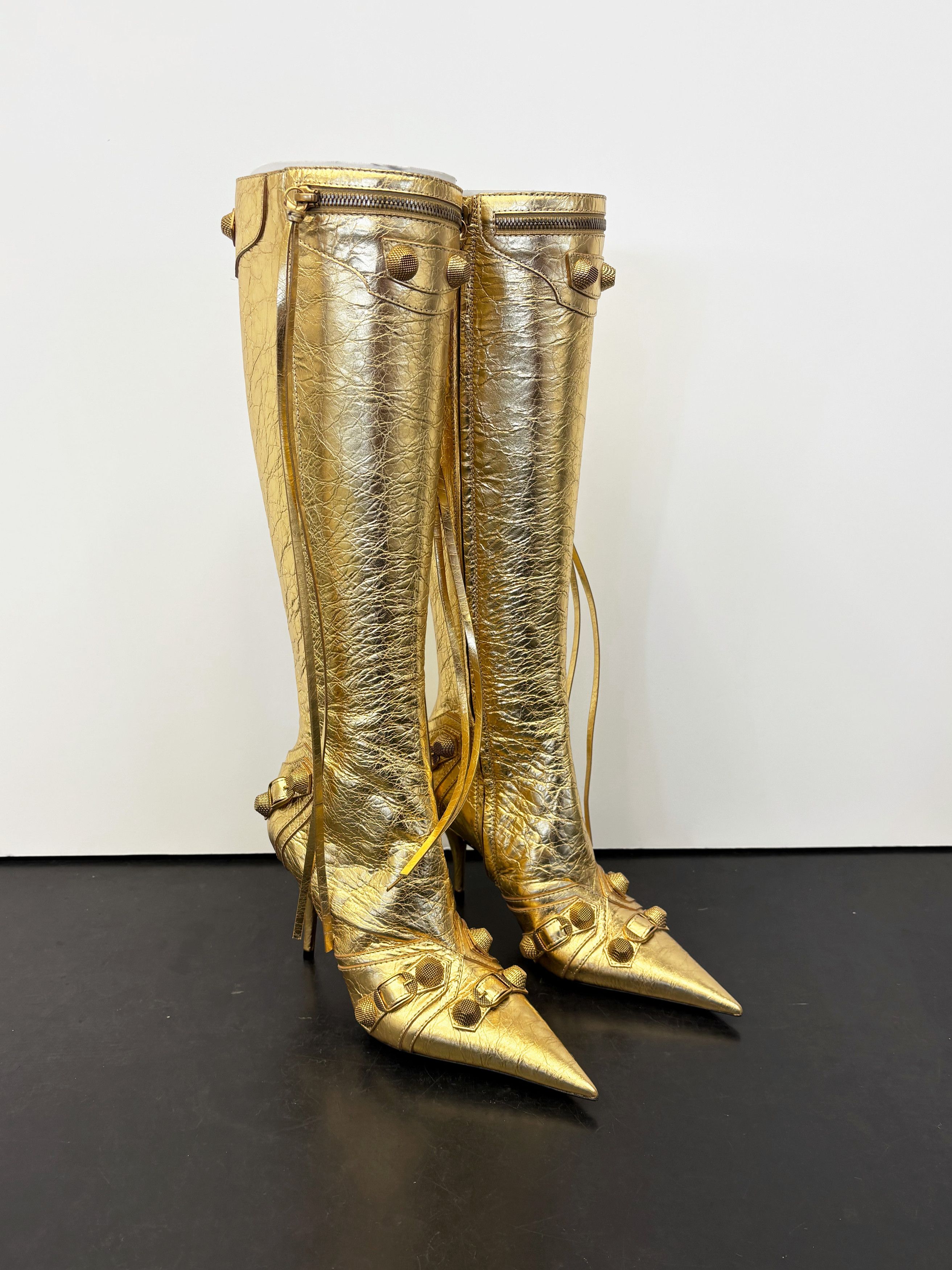 Balenciaga Balenciaga Cagole high boots Size US 7 / IT 37 - 2 Thumbnail