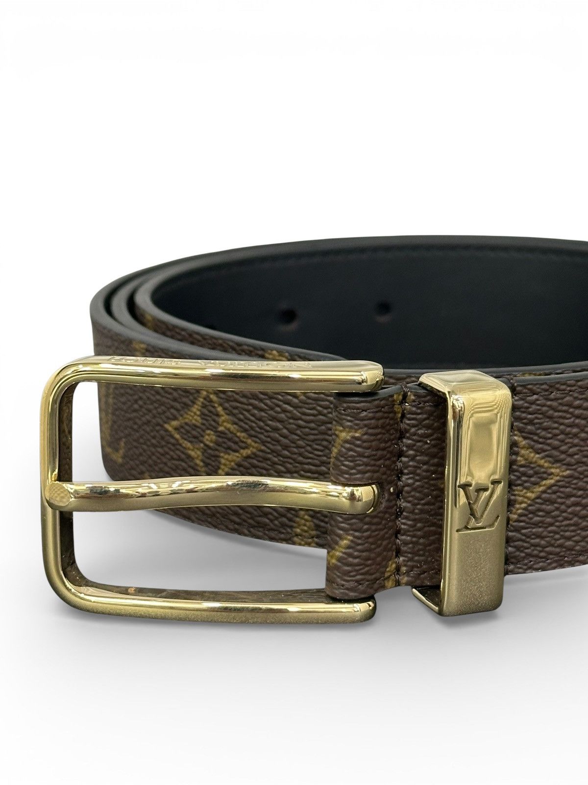 Louis Vuitton Louis Vuitton Pont Neuf Monogram Belt Size 120 (38-42) Size ONE SIZE - 2 Thumbnail