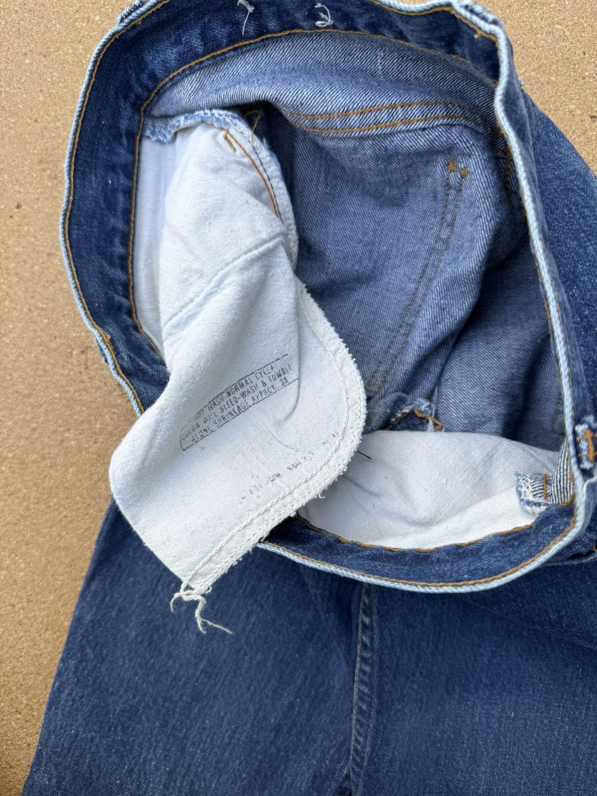 Levi's × Vintage Vtg 70’s Levi’s 646 Orange Tab Bellbottom Flare Jeans 28x30 Size US 28 / EU 44 - 6 Thumbnail