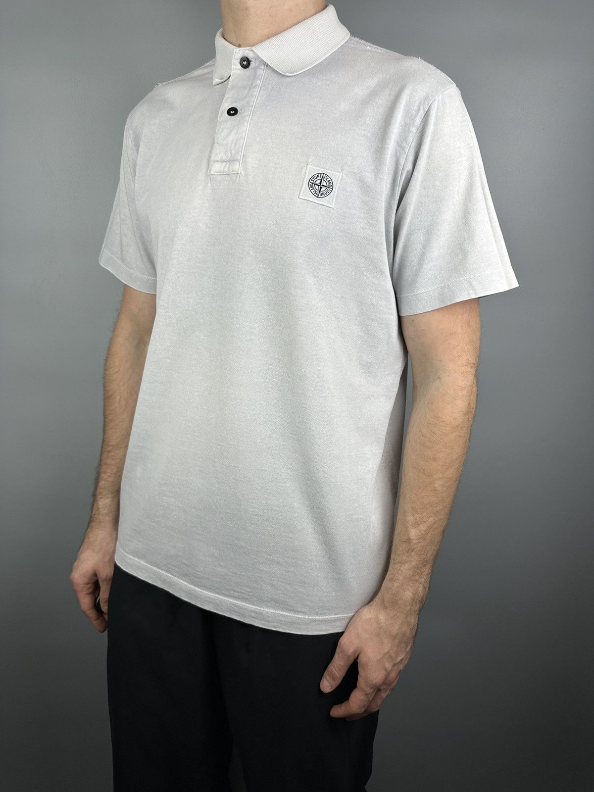 Stone Island Stone Island Patch Program Polo T Shirt Tee Luxury Old Money Size US XL / EU 56 / 4 - 2 Thumbnail