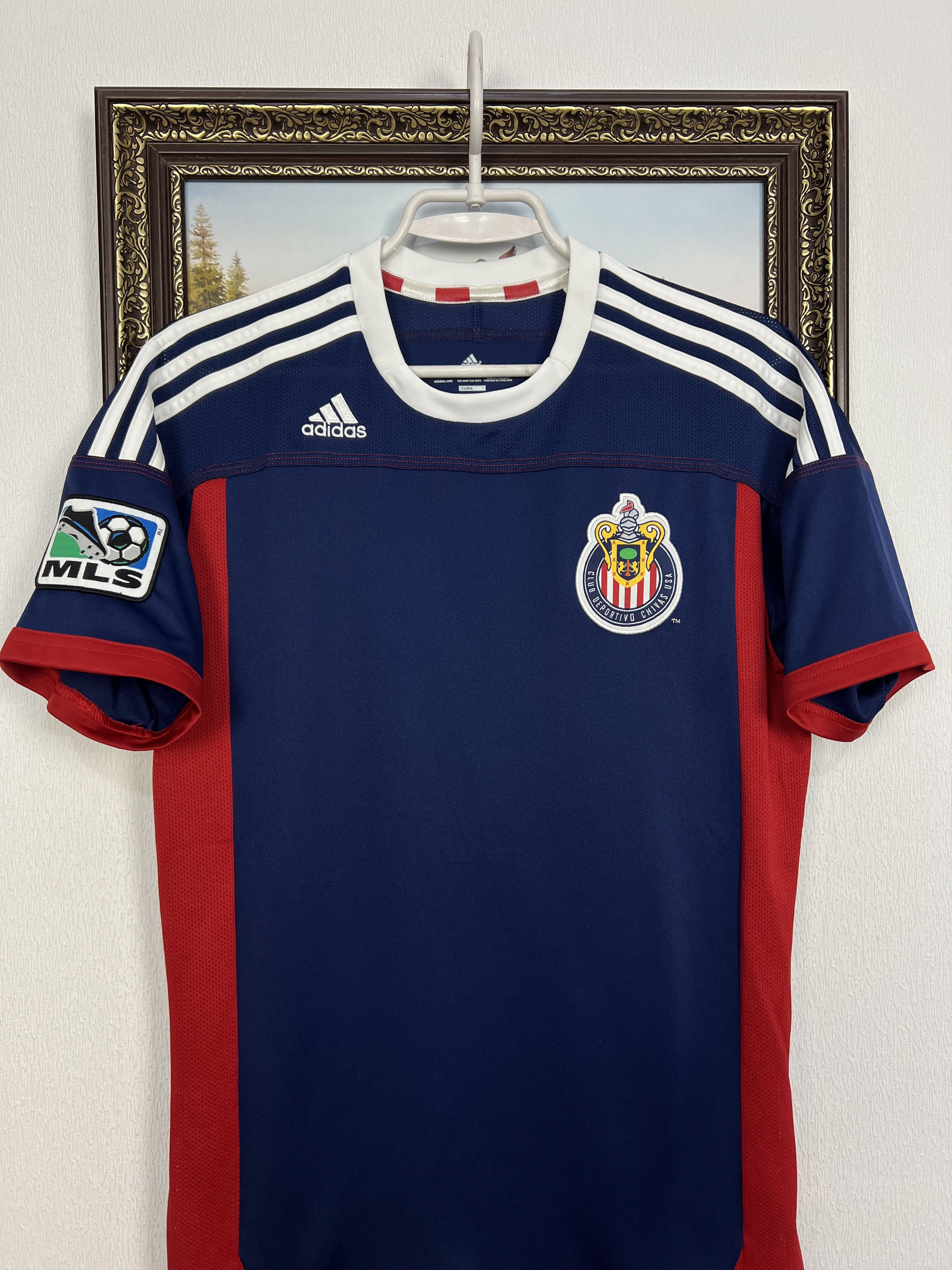 Adidas Chivas USA Away football shirt 2011 Soccer Jersey Trikot Size US XS / EU 42 / 0 - 2 Thumbnail