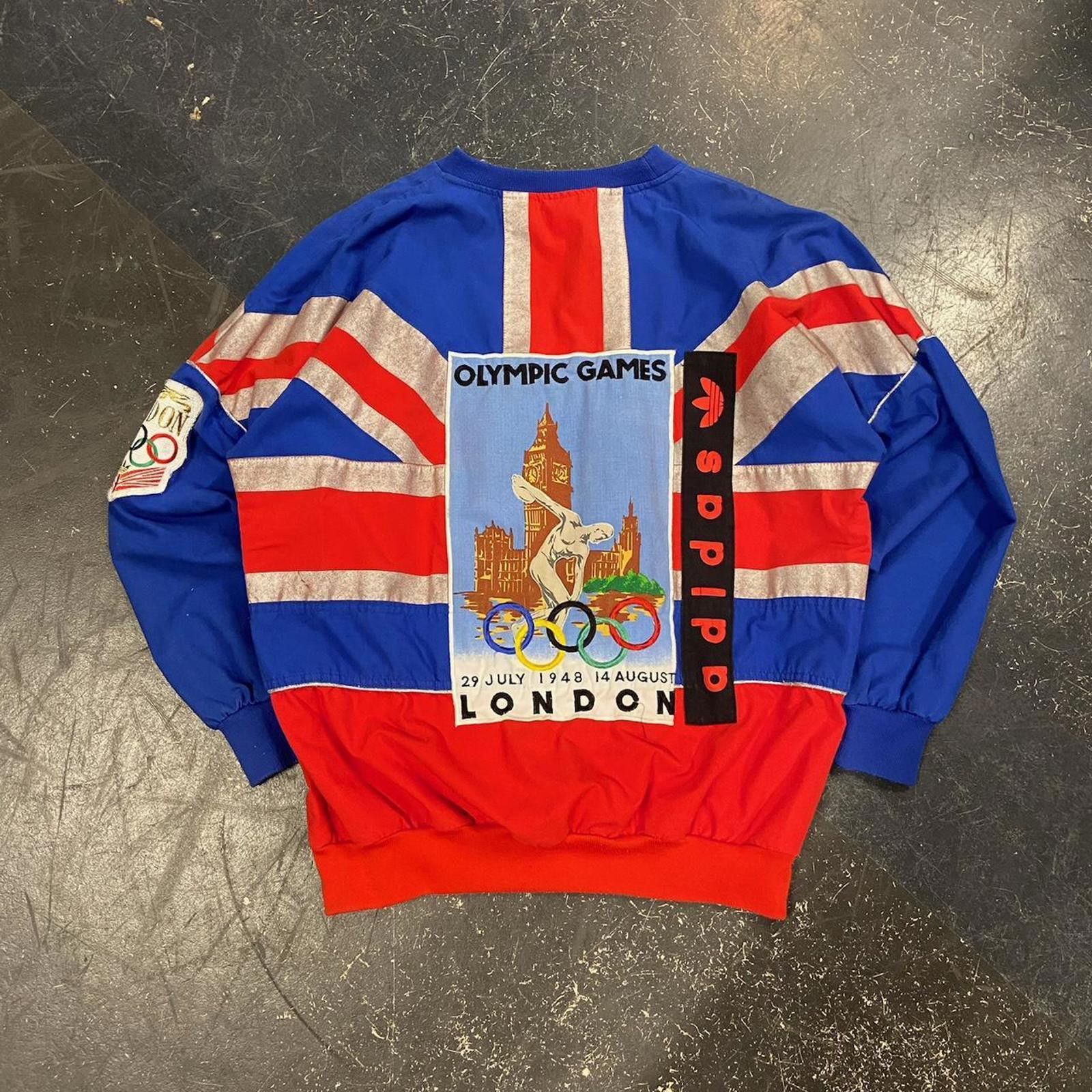 Adidas Vintage 80s Adidas Olympic Games Crewneck Size US XL / EU 56 / 4 - 8 Thumbnail