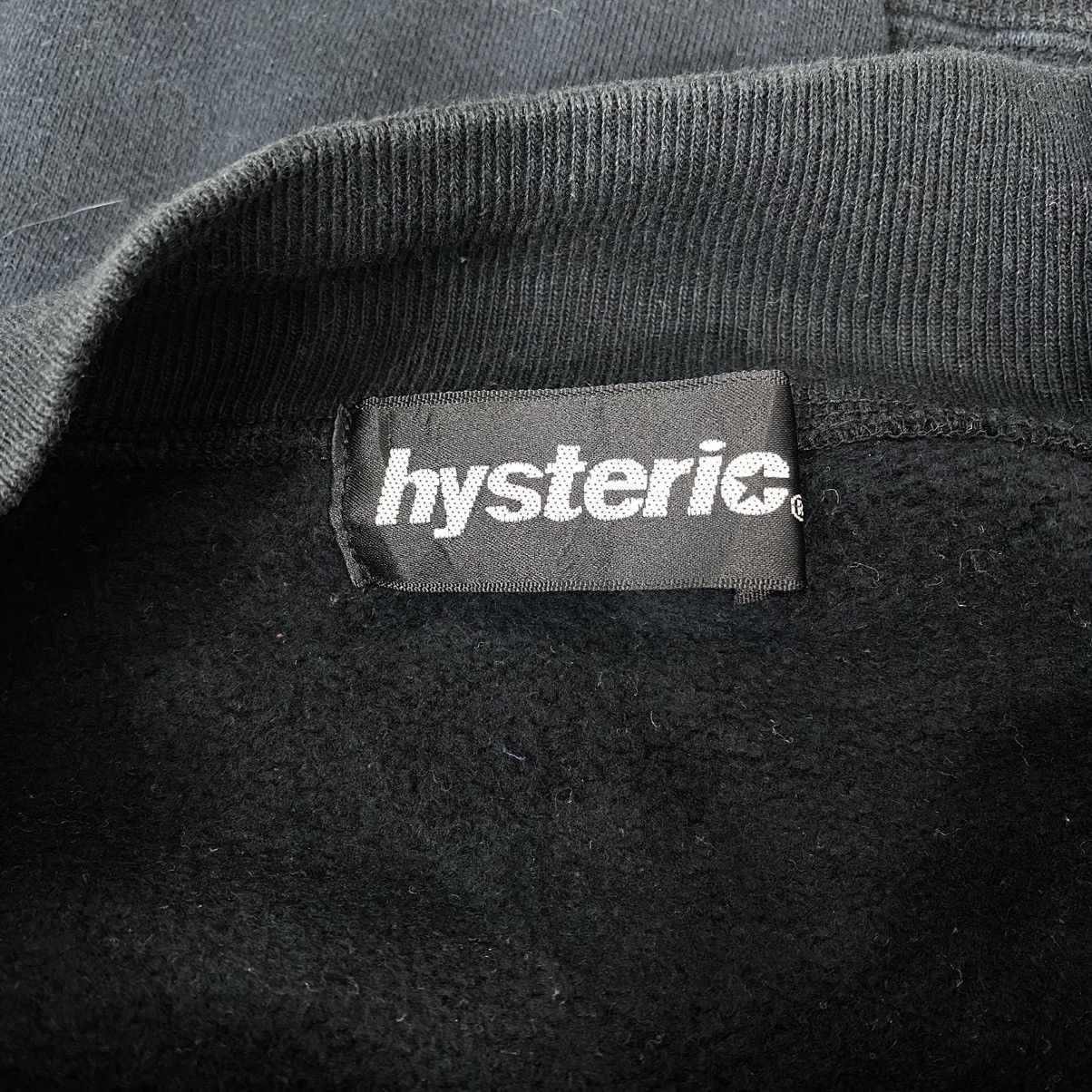 Hysteric Glamour Vintage HYSTERIC GLAMOUR Punk Brand Print Black Button Up Size US M / EU 48-50 / 2 - 5 Thumbnail