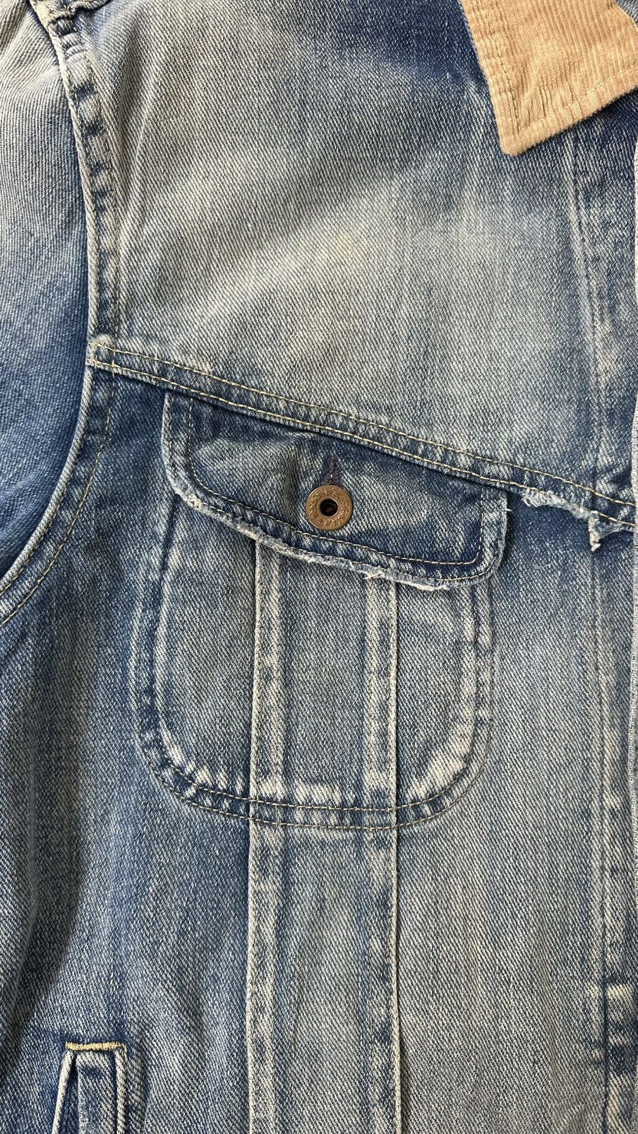Denim & Supply Ralph Lauren VINTAGE DENIM & SUPPLY RL DISTRESSES JEANS JACKET Size US M / EU 48-50 / 2 - 4 Thumbnail
