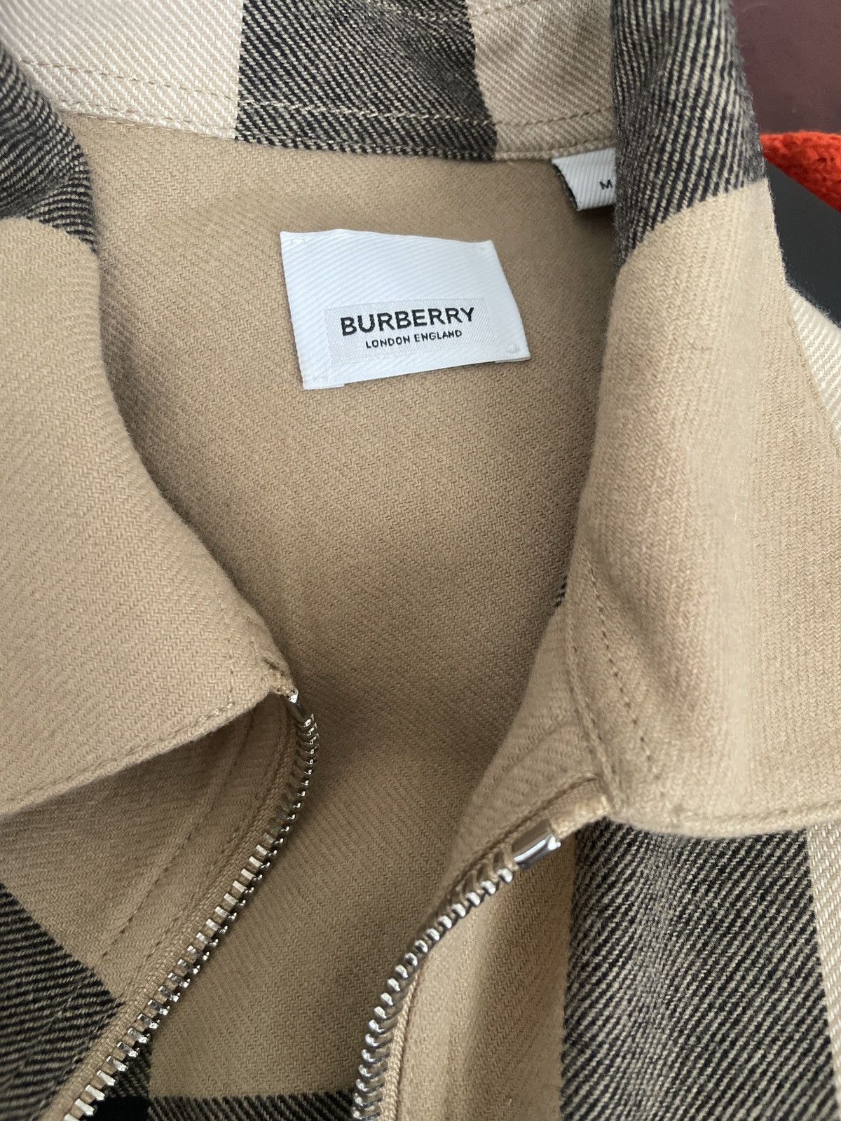Burberry Burberry Beige Check Hatcher Shirt Size US M / EU 48-50 / 2 - 7 Thumbnail