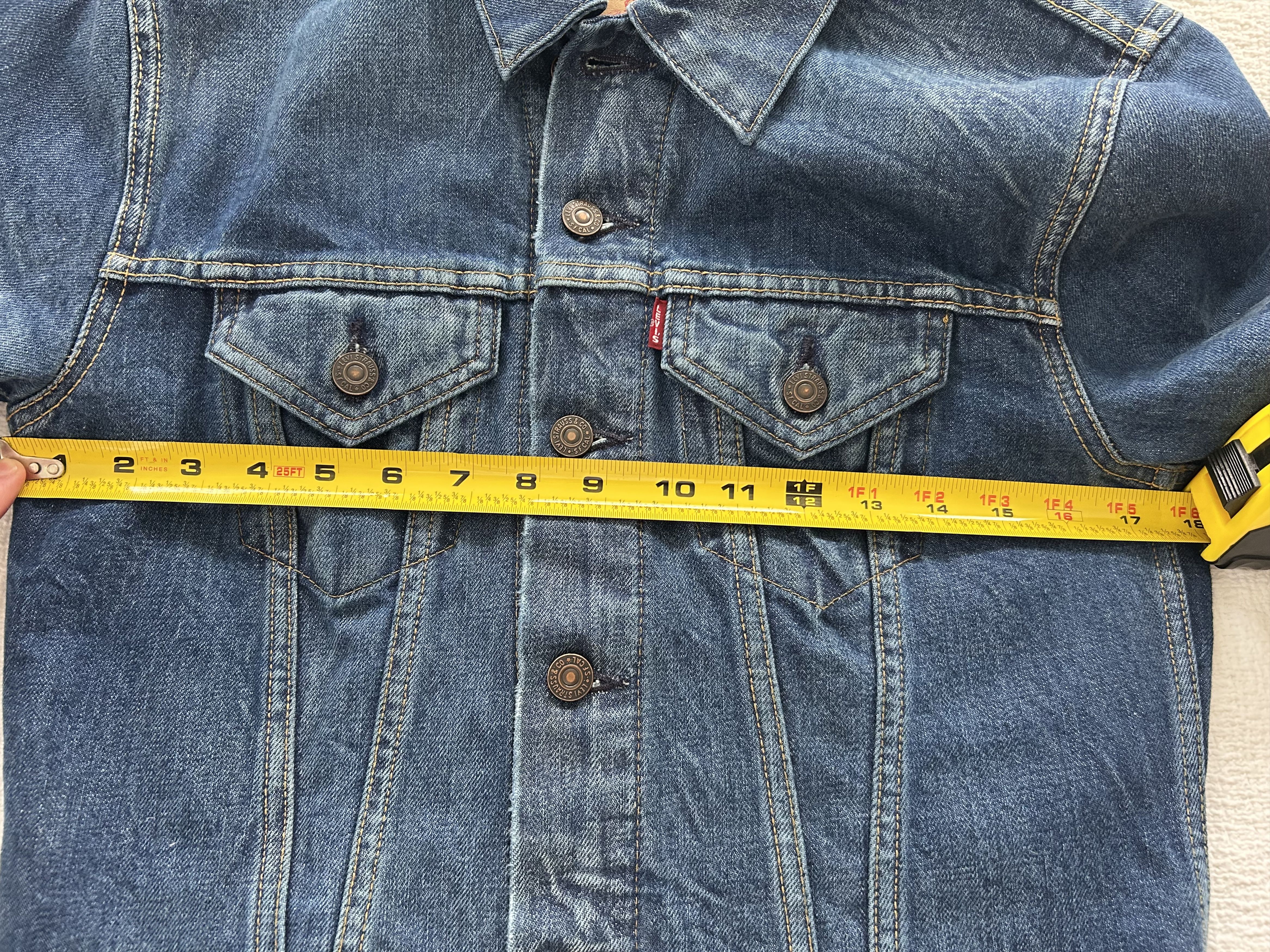 Levi's LVC 559 Blanket Lined Denim Jacket | Big E Size US S / EU 44-46 / 1 - 7 Thumbnail