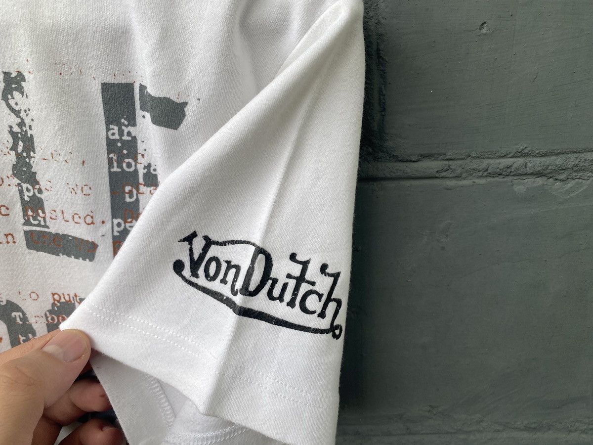 Von Dutch Von Dutch T-Shirt Graphic Allover Motorcycle Print Vintage Size US XL / EU 56 / 4 - 4 Thumbnail