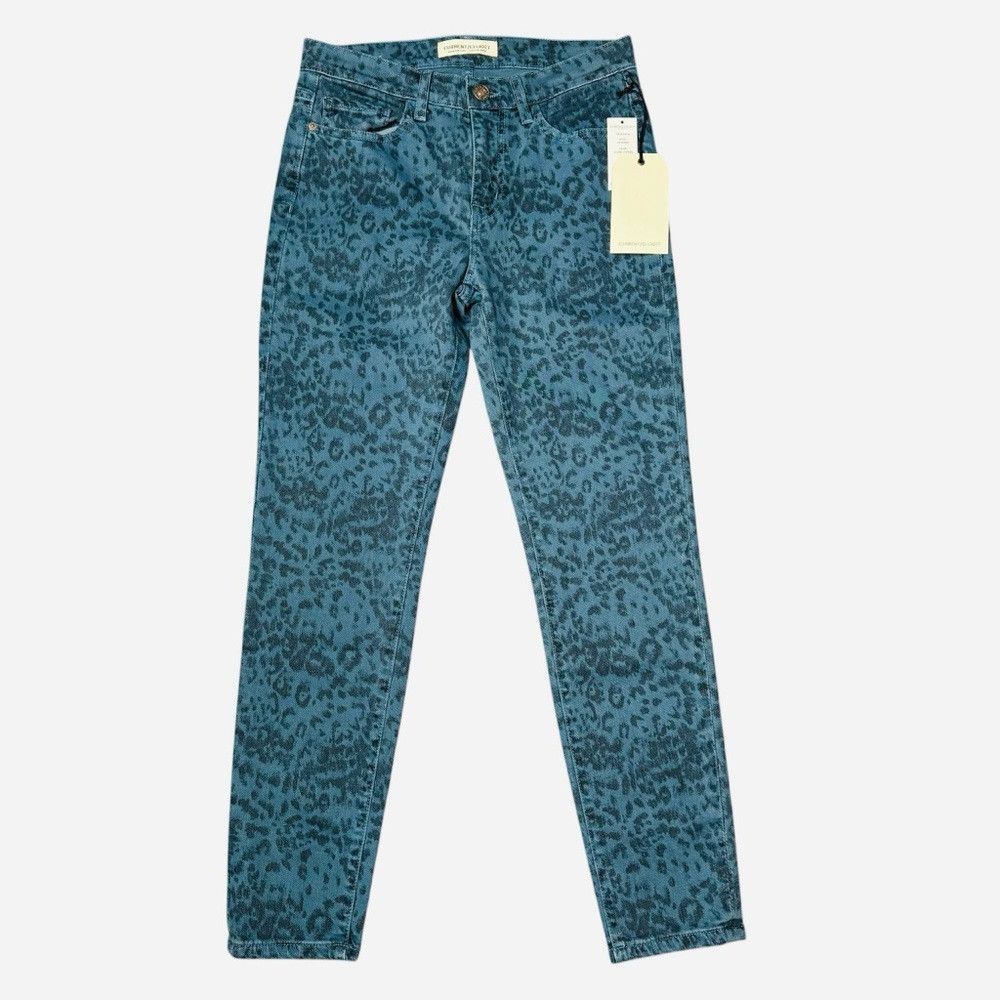 Current/Elliot NWT New $257 Current/Elliott Stiletto Storm Leopard Skinny Size 27" / US 4 / IT 40 - 2 Thumbnail