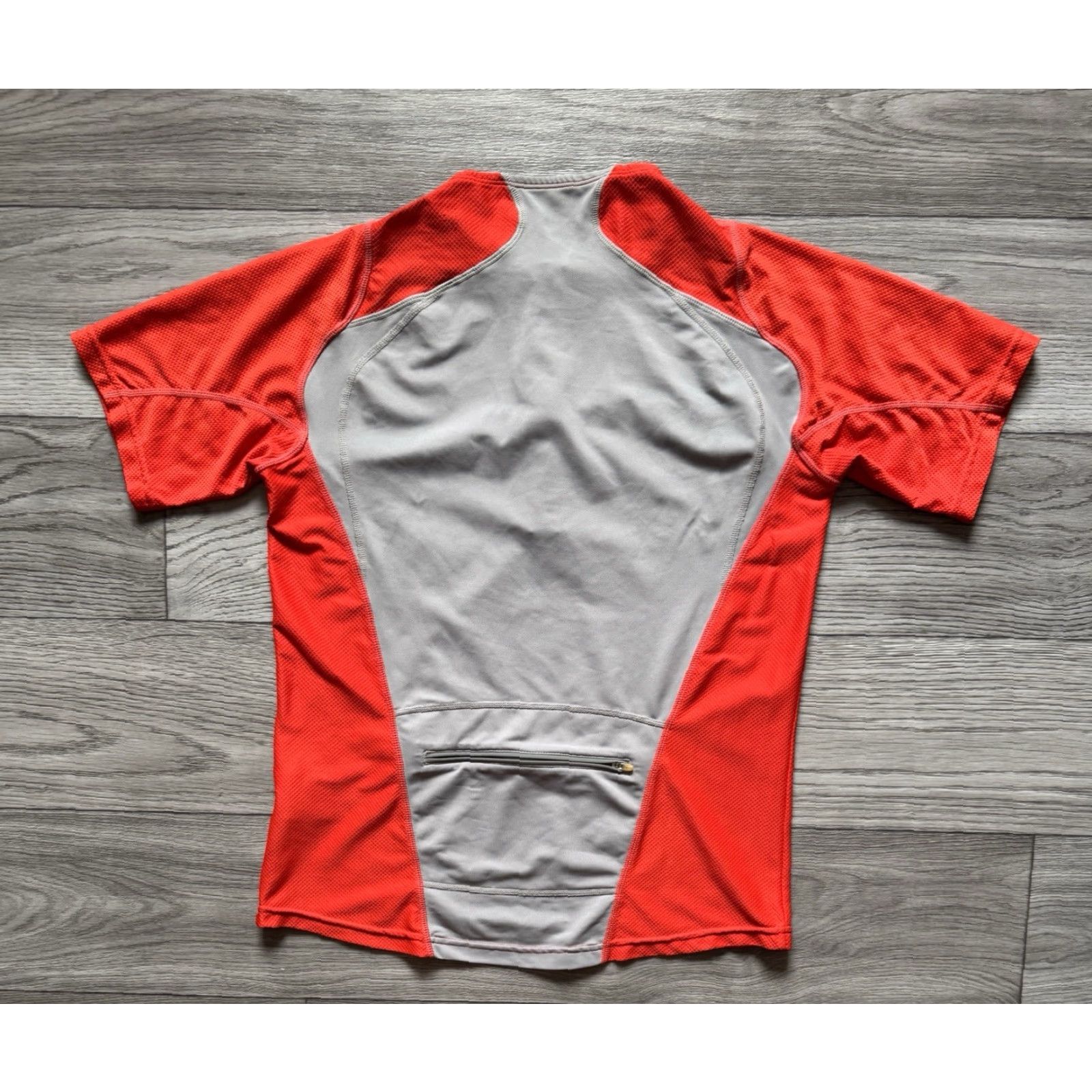 Nike Nike 2000’s Cycling Running Jersey Shirt 1/2 ZIP Red/Gray M Mens Vintage Embroidered Logo Shirt Size US M / EU 48-50 / 2 - 2 Thumbnail