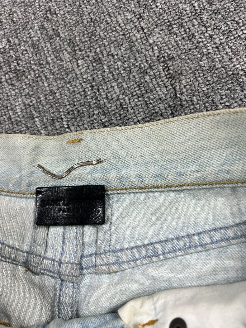 Yves Saint Laurent Saint Laurent 14ssD02 Cutting Jeans 2503-Nextarrow Size US 29 - 3 Thumbnail