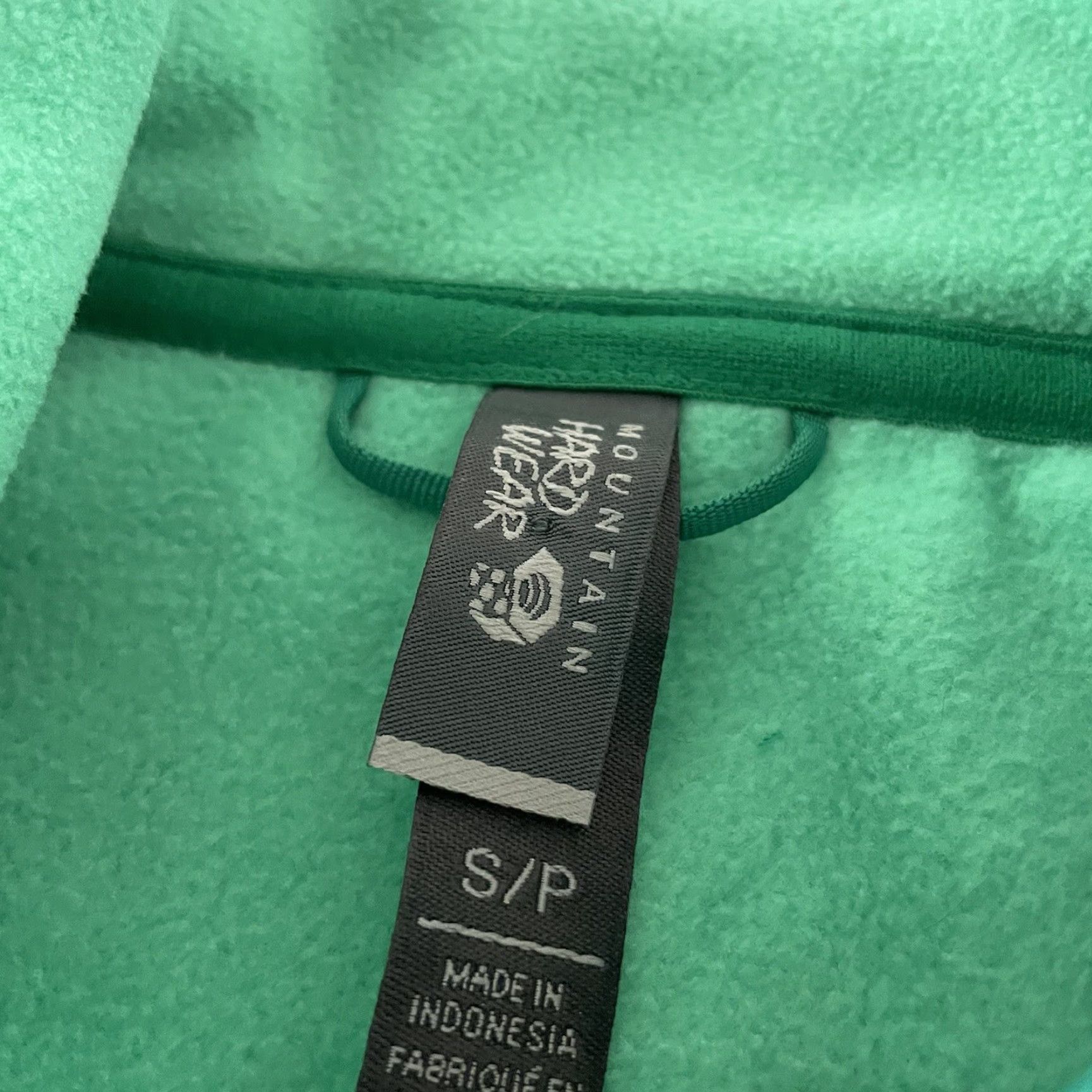 Mountain Hardwear VINTAGE Mountain Hardwear Full Zip Fleece Jacket Women's Small Green Size S / US 4 / IT 40 - 2 Thumbnail