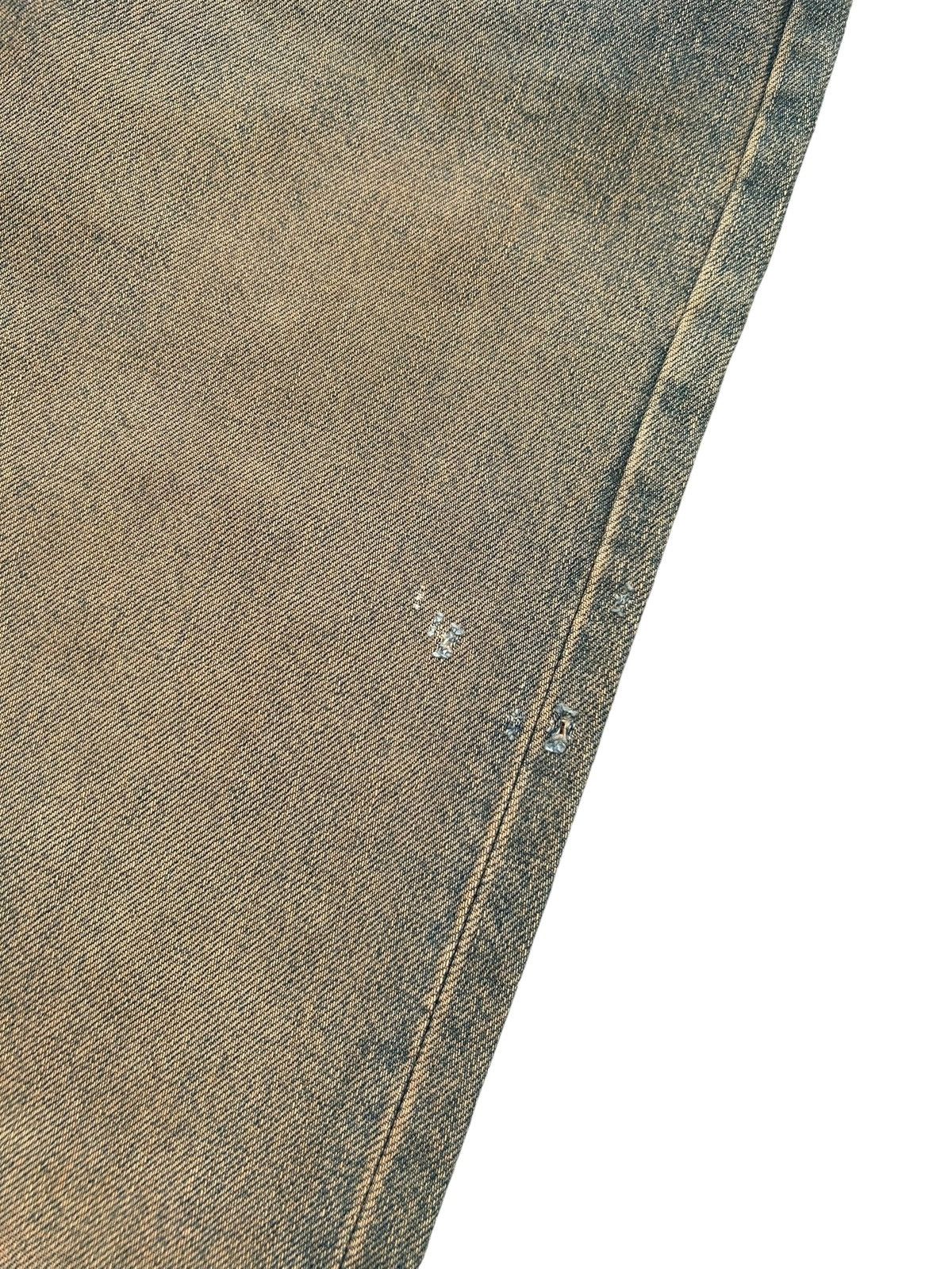 Kapital VINTAGE WRANGLER SELVEDGE BAGGY RUSTY DENIM JEANS Size US 33 - 6 Thumbnail