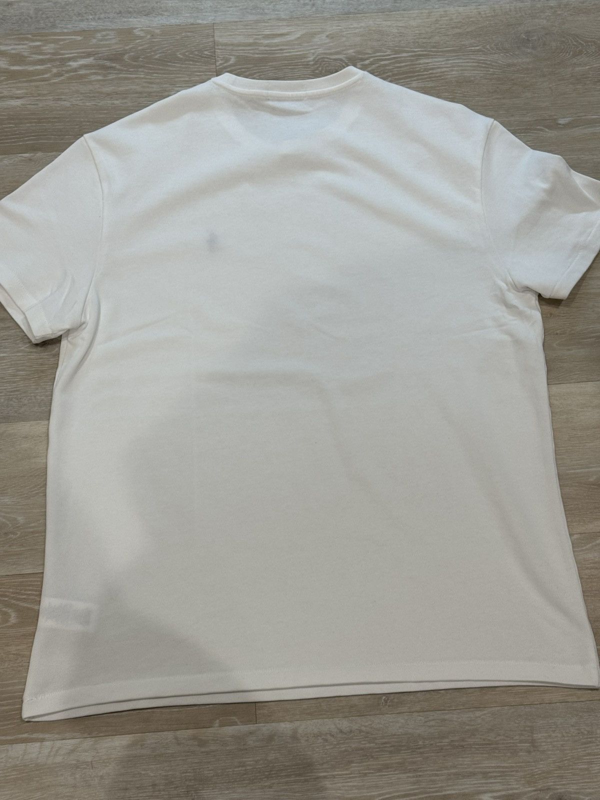 Polo Ralph Lauren Polo Ralph Lauren White Heavyweight Classic Fit Tee Size US L / EU 52-54 / 3 - 3 Thumbnail