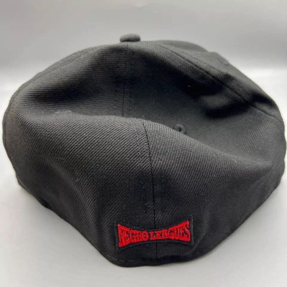 New Era Cuban x Giants Hat Men 7 5/8 Black Negro Leagues Fitted Cap Size ONE SIZE - 5 Thumbnail