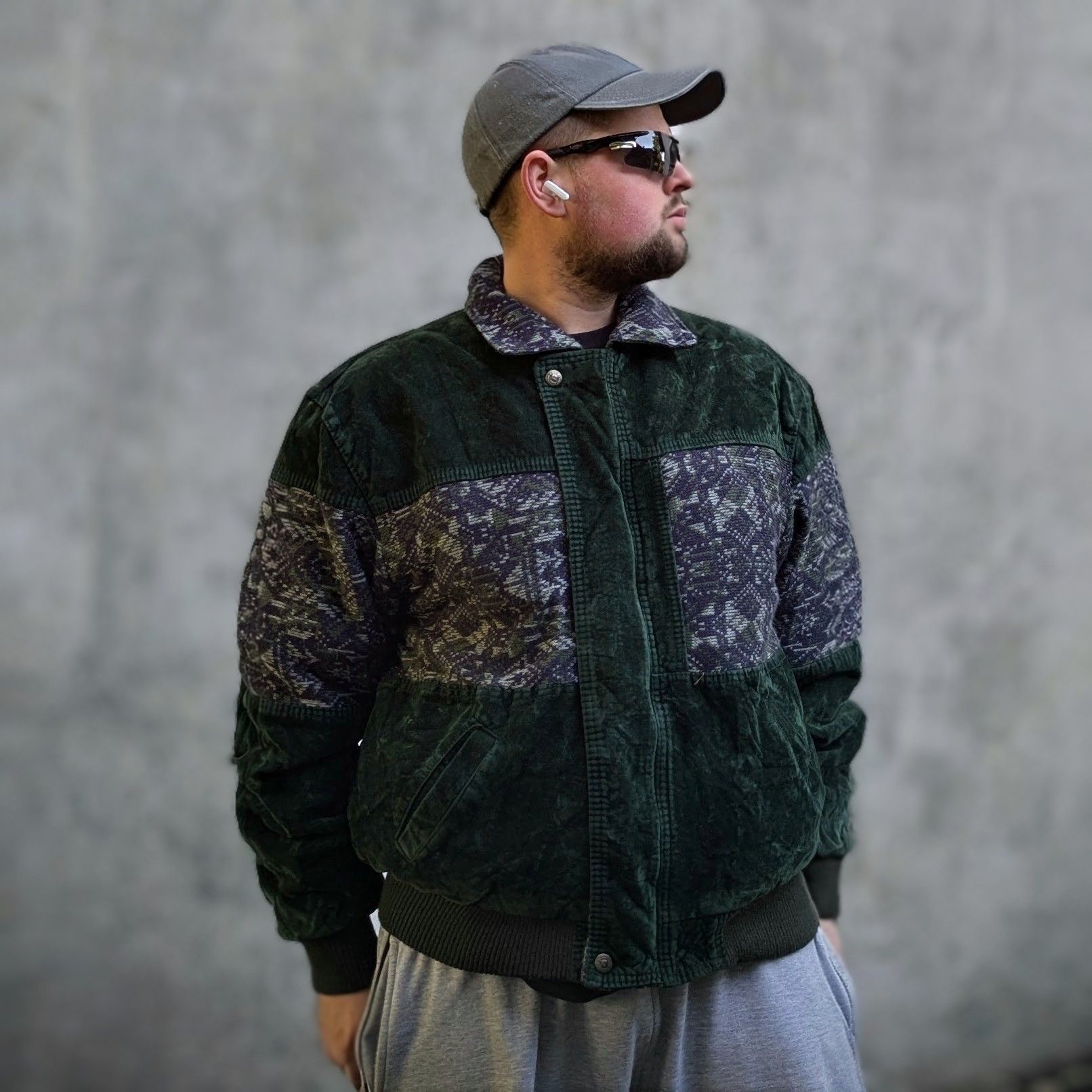 Vintage ALTA Moda F.G.A Rare Italian Mens VTG Streetwear Boho Jacket Size US XXL / EU 58 / 5 - 2 Thumbnail