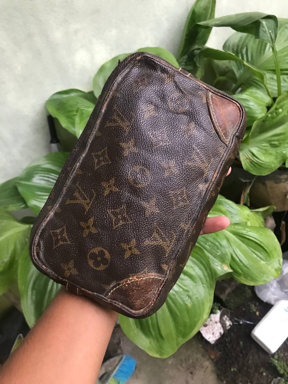 Louis Vuitton × Vintage Louis Vuitton 90s Vintage Cluct Bag Monogram Size ONE SIZE - 2 Thumbnail