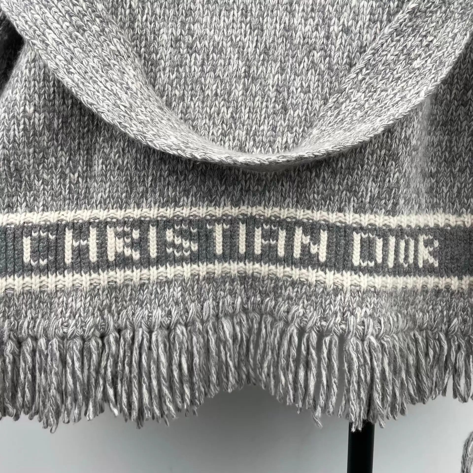 Dior Dior Gray Wool Coat 46 Size M / US 6-8 / IT 42-44 - 8 Thumbnail