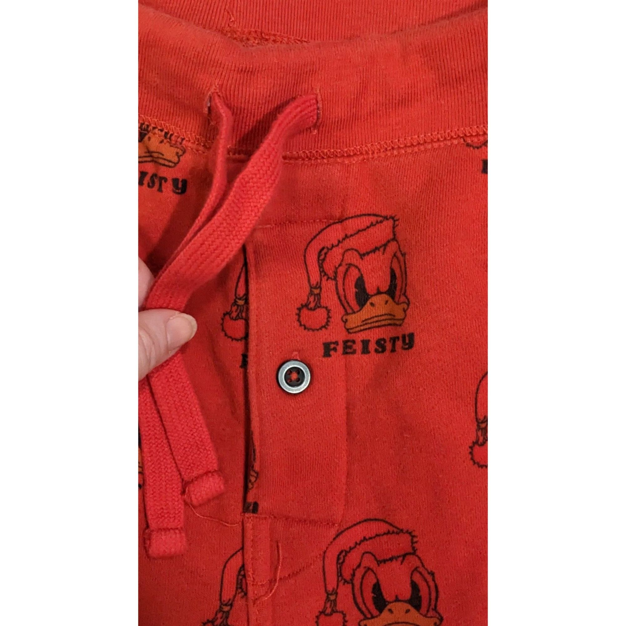 American Eagle Outfitters × Disney Disney X AE Feisty Donald Duck Holiday Sweat Set Size 31" - 9 Thumbnail