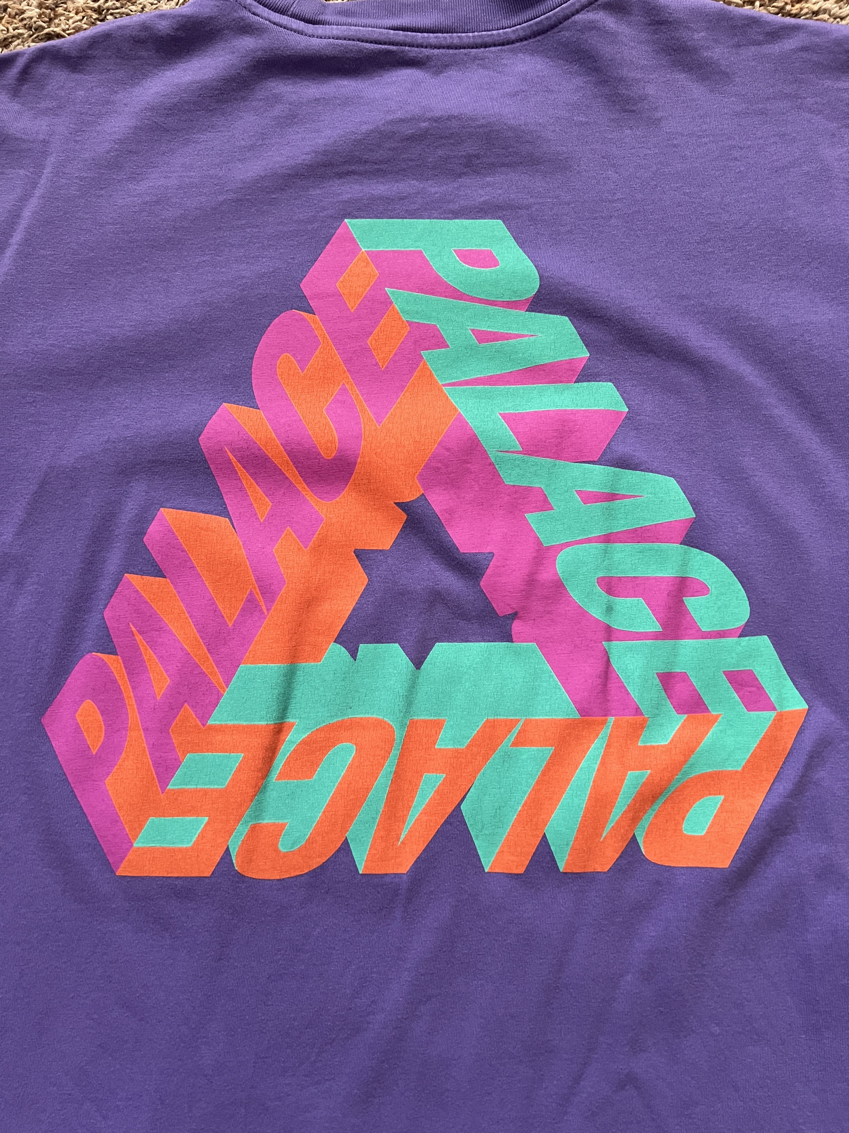 Palace Palace P-3D T-Shirt in Purple (Summer 2017) Size US M / EU 48-50 / 2 - 4 Thumbnail