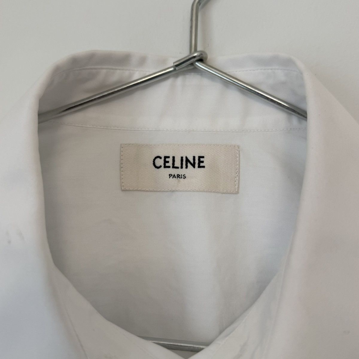 Celine Brand New Celine Paris Jed Button Down Oxford Dress Shirt Size US S / EU 44-46 / 1 - 5 Thumbnail