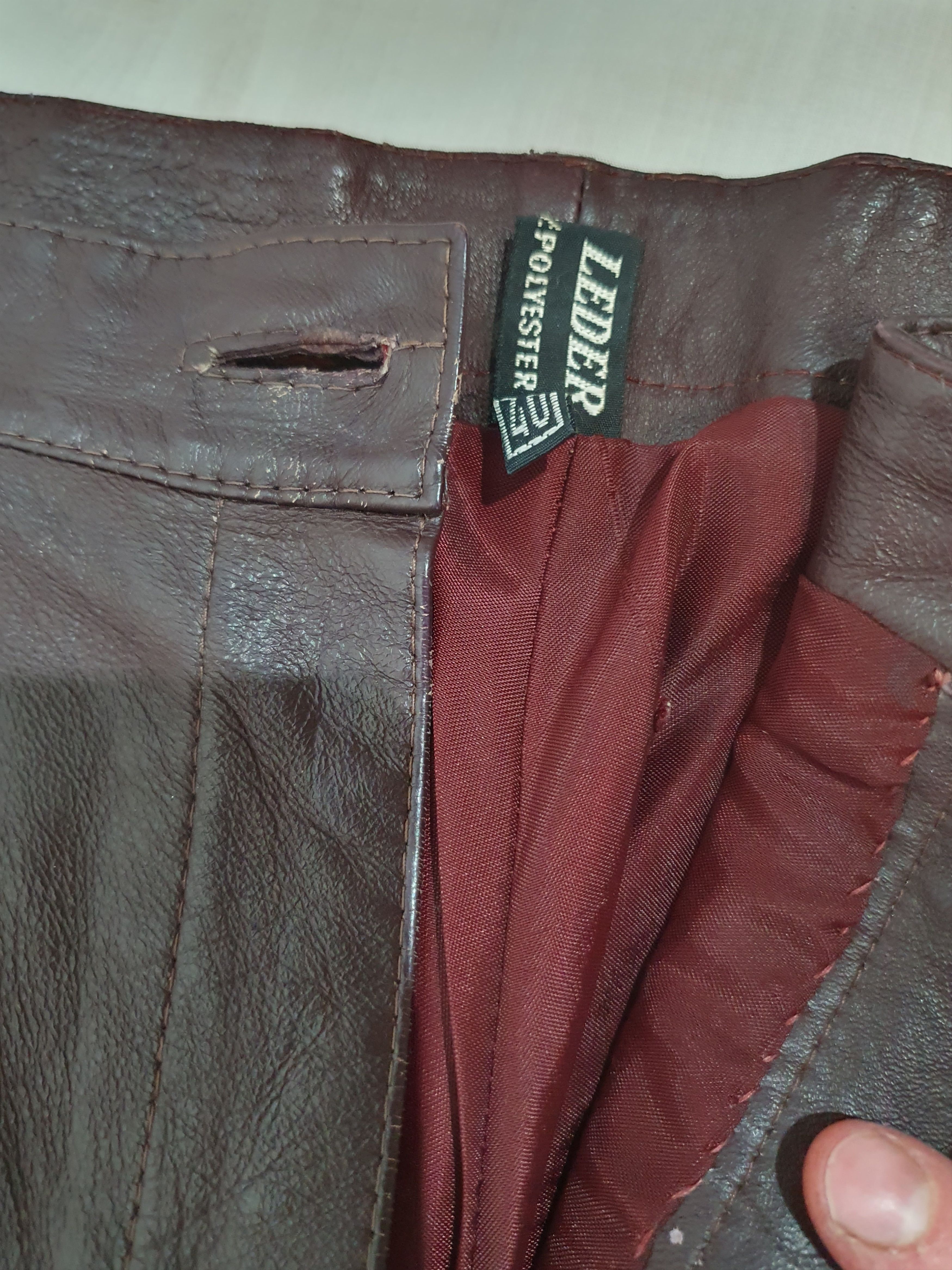 Genuine Leather Genuine leather Size 40" / US 18 - 3 Thumbnail