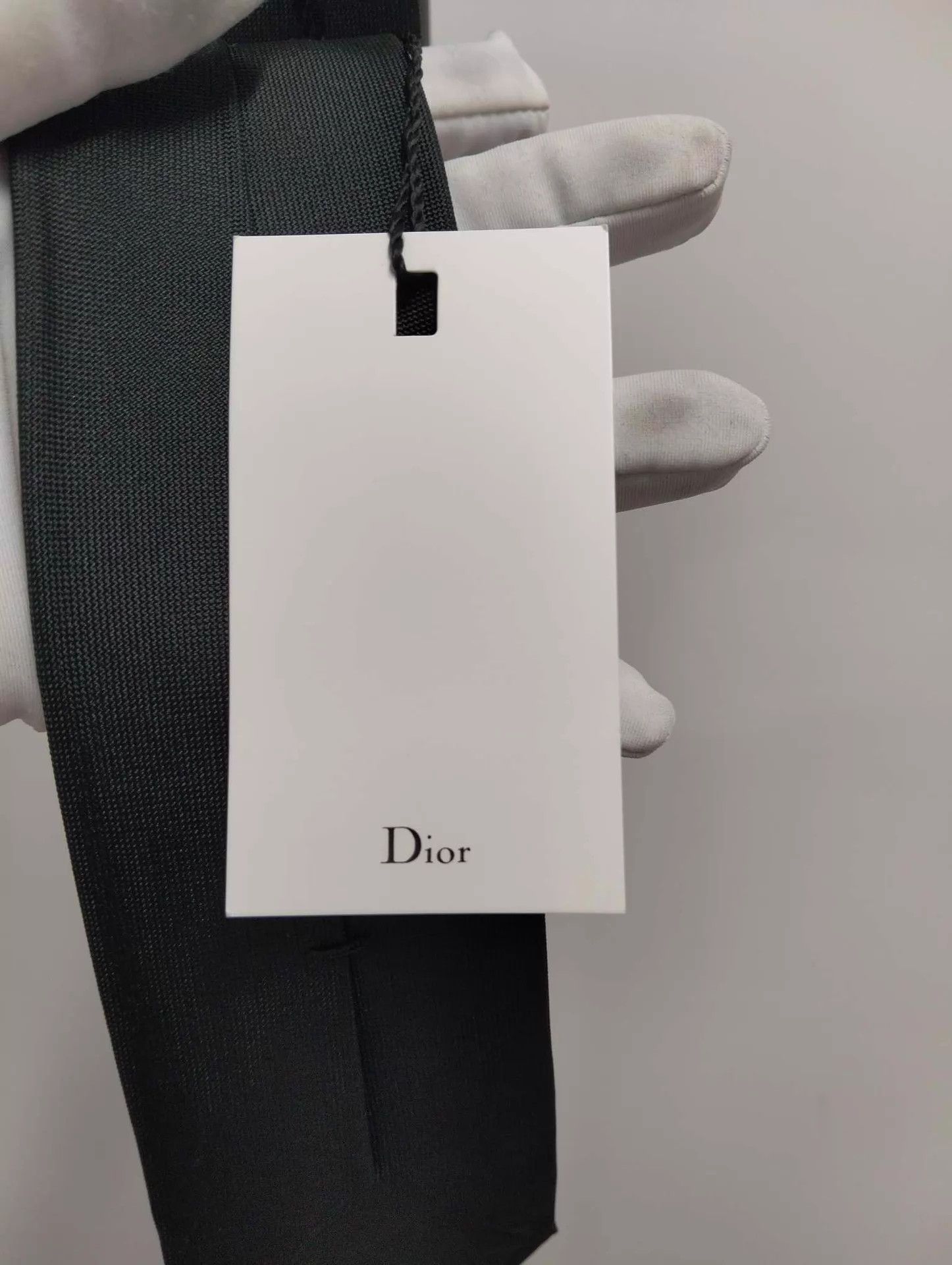 Dior DIOR Black 99 New Silk Tie Size ONE SIZE - 8 Thumbnail