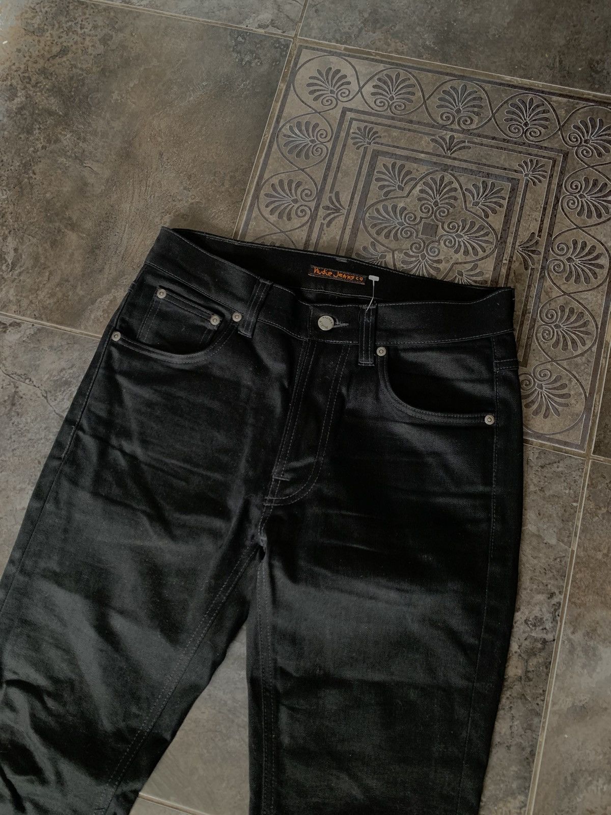 Nudie Jeans Nudie Jeans Black vintage 29/32 Size US 29 - 2 Thumbnail