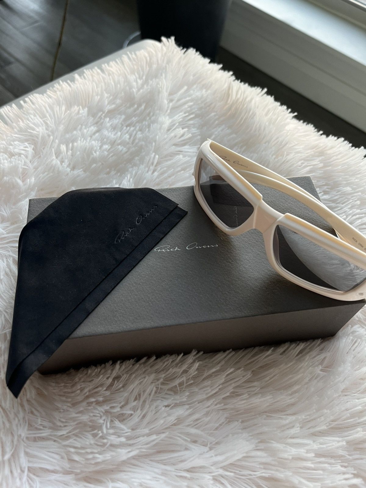 Rick Owens Rick Sunglasses Size ONE SIZE - 10 Thumbnail