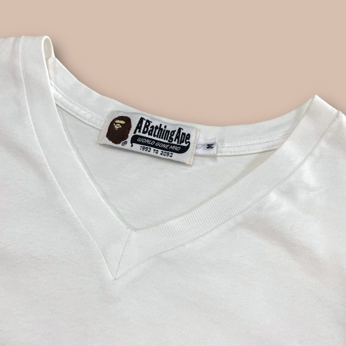 Bape Bape Sta V-Neck Tee Size US M / EU 48-50 / 2 - 7 Thumbnail