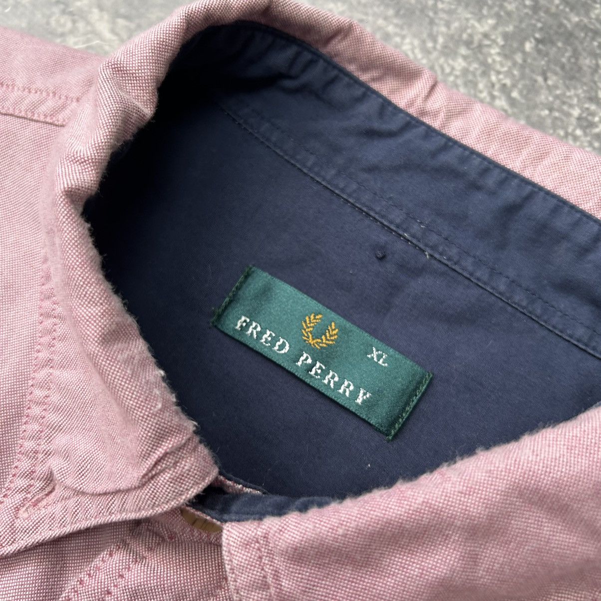 Fred Perry Vintage Fred Perry Small logo basic streetwear button shirt Size US XL / EU 56 / 4 - 5 Thumbnail