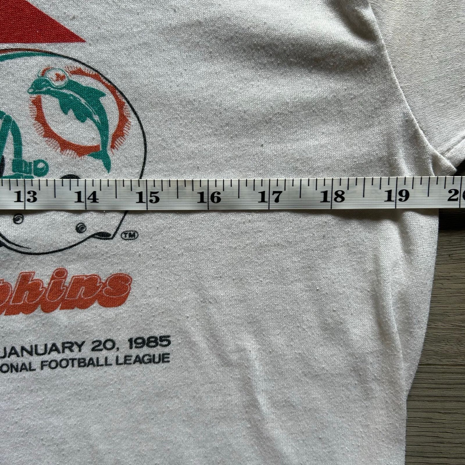 Other Vintage 1984 logo 7 Super Bowl XIX 49ers vs Dolphins T-Shirt Size US L / EU 52-54 / 3 - 7 Thumbnail