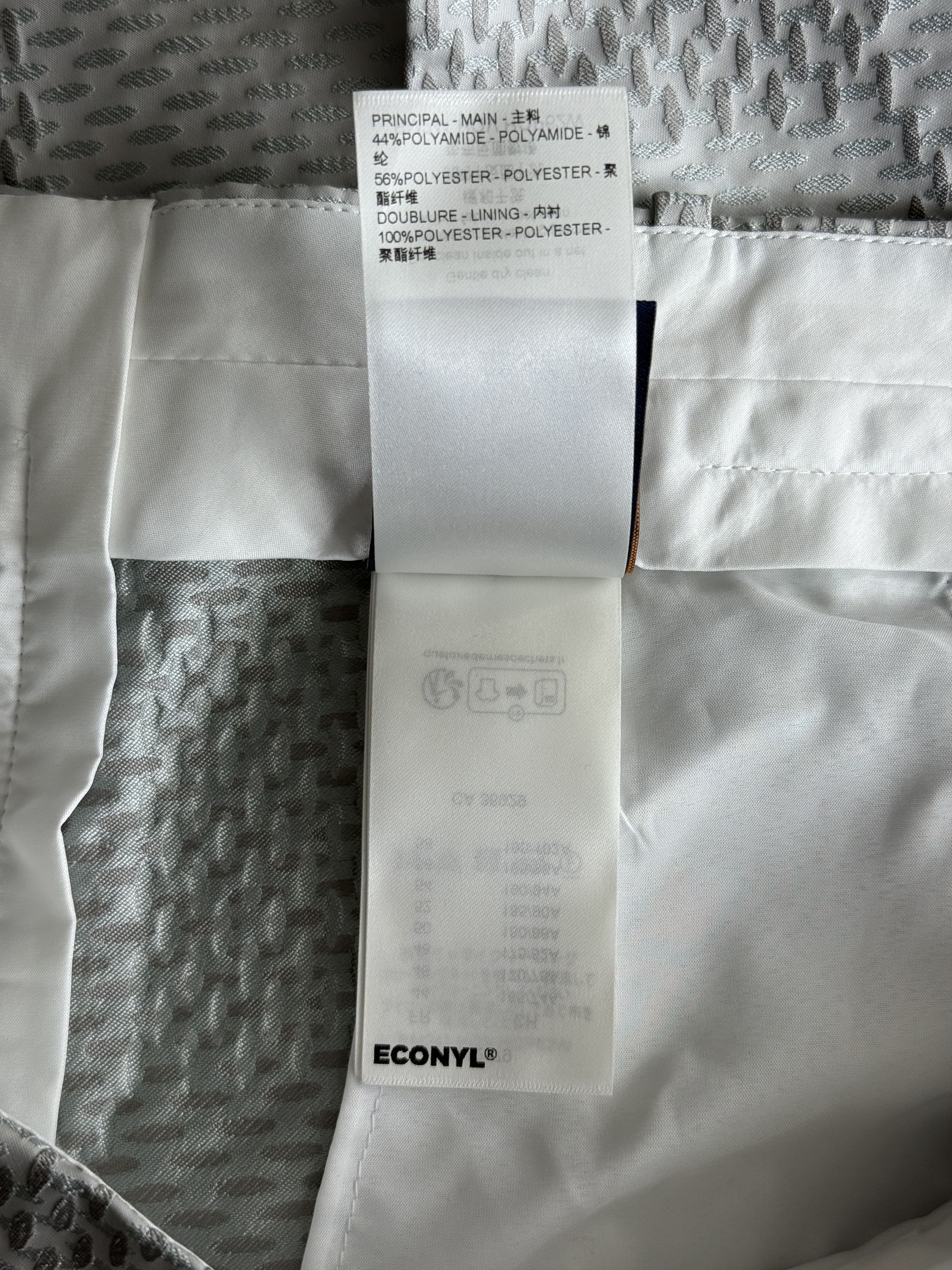 Louis Vuitton Louis Vuitton White & Grey Giant Damier Pants Size US 40 / EU 56 - 4 Thumbnail