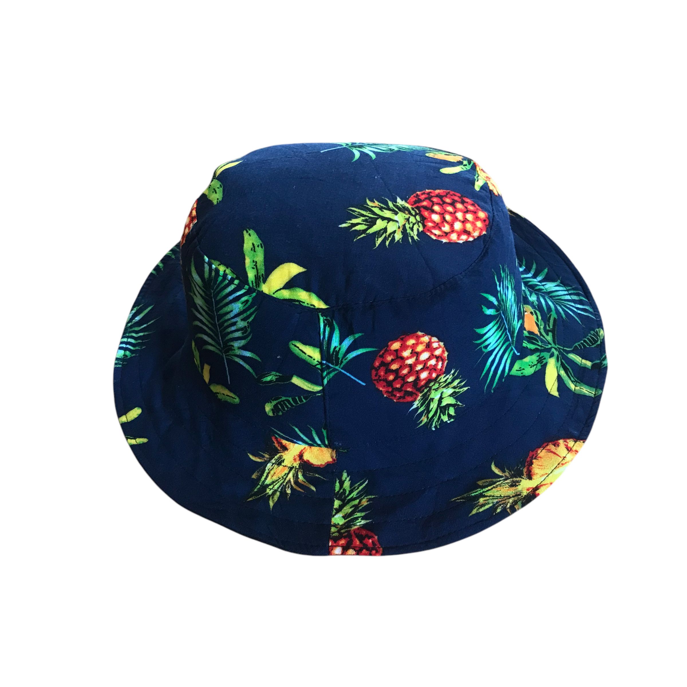 Issey Miyake Hawaiian Bucket Hat Reversible Size ONE SIZE - 2 Thumbnail