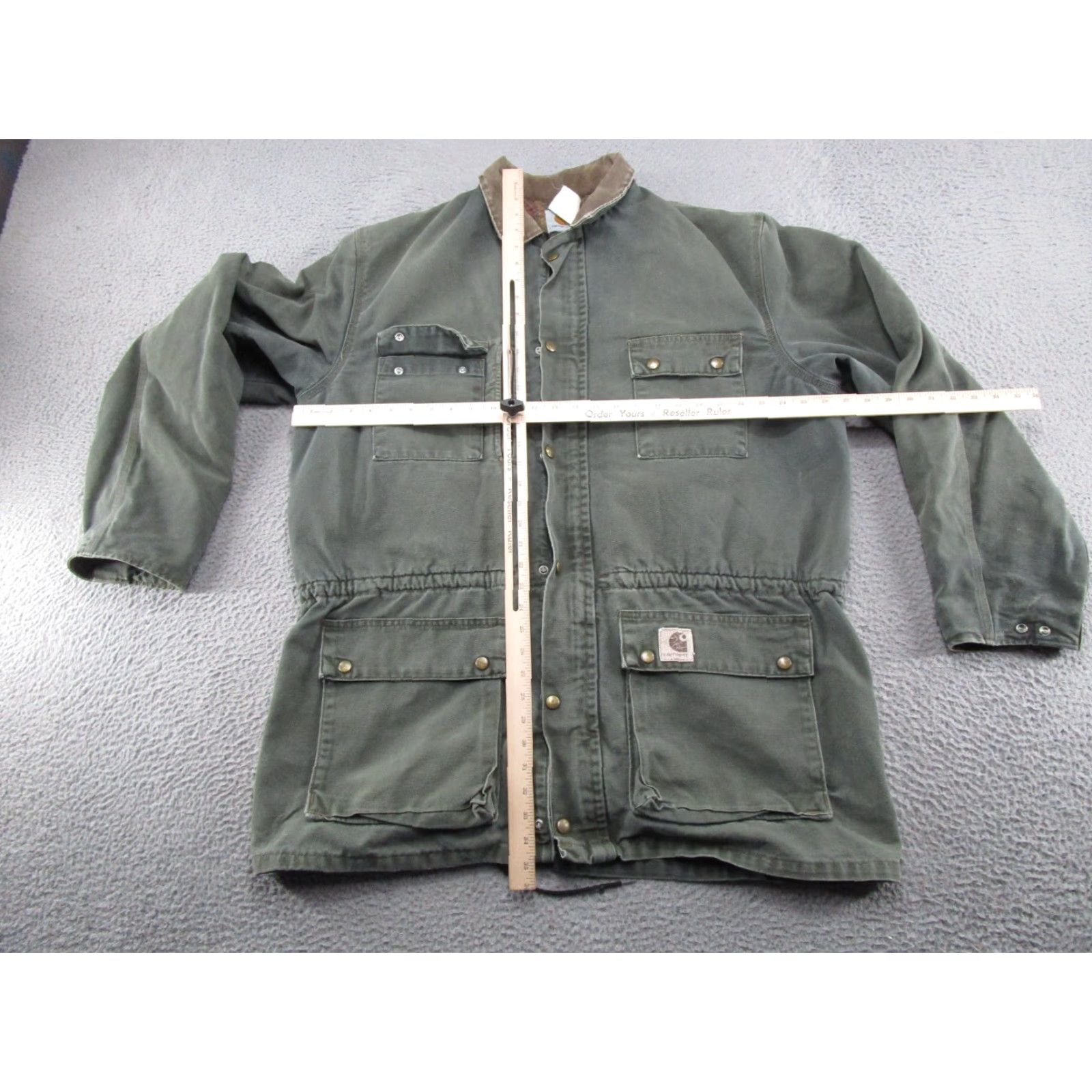 Carhartt VINTAGE Carhartt Coat Chore Barn USA Union Made XL Tall Blanket Lined Jacket/Coat Size US XL / EU 56 / 4 - 5 Thumbnail