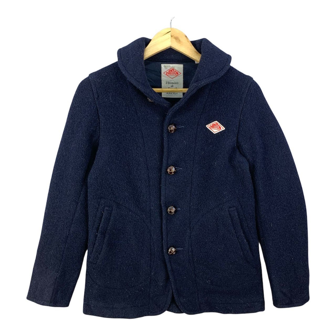 Danton Vetement de Travail Japan Button Up Wool Jacket
