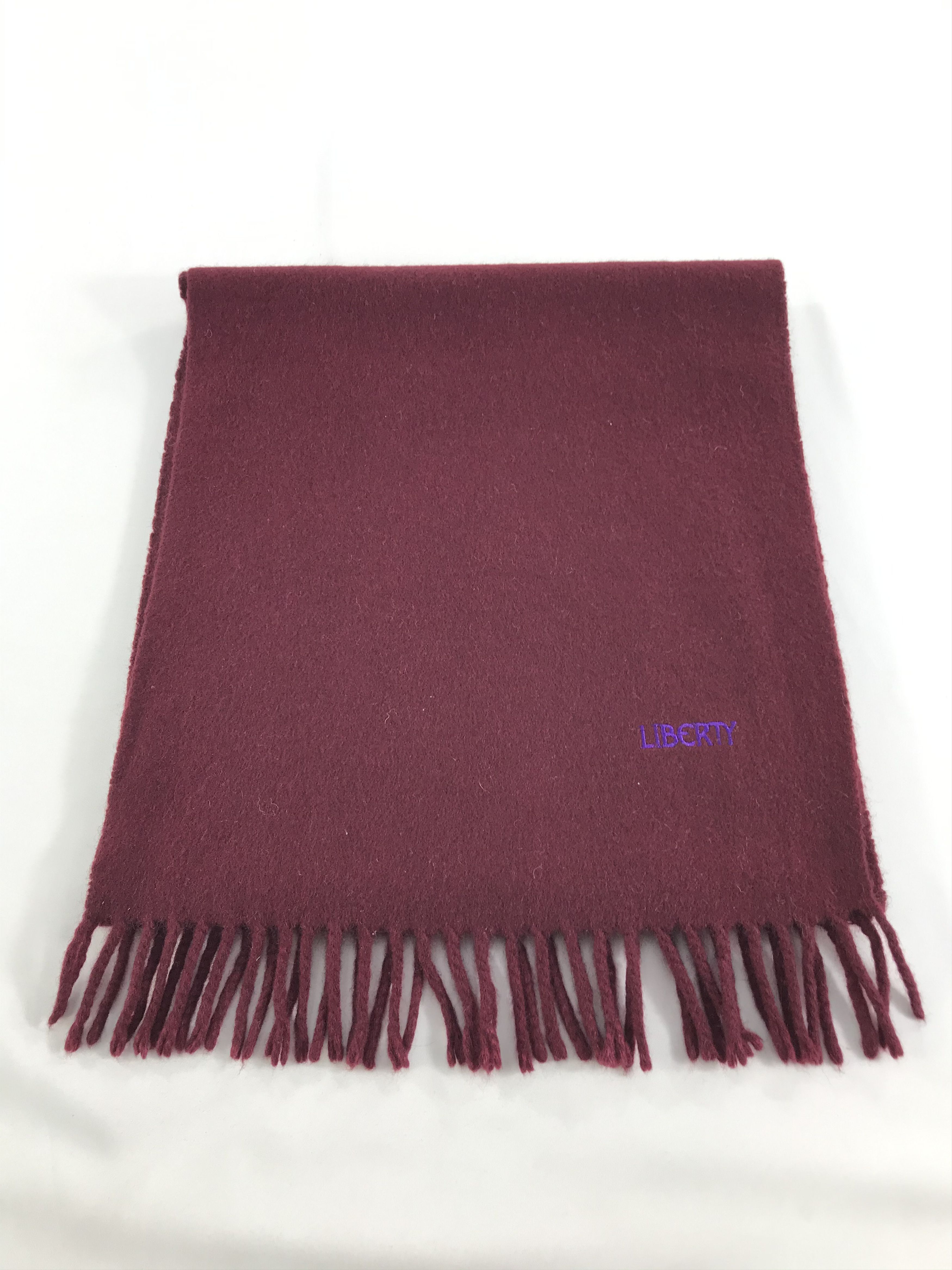 Liberty Liberty Plain Cashmere Scarf Muffler V110 Size ONE SIZE - 2 Thumbnail
