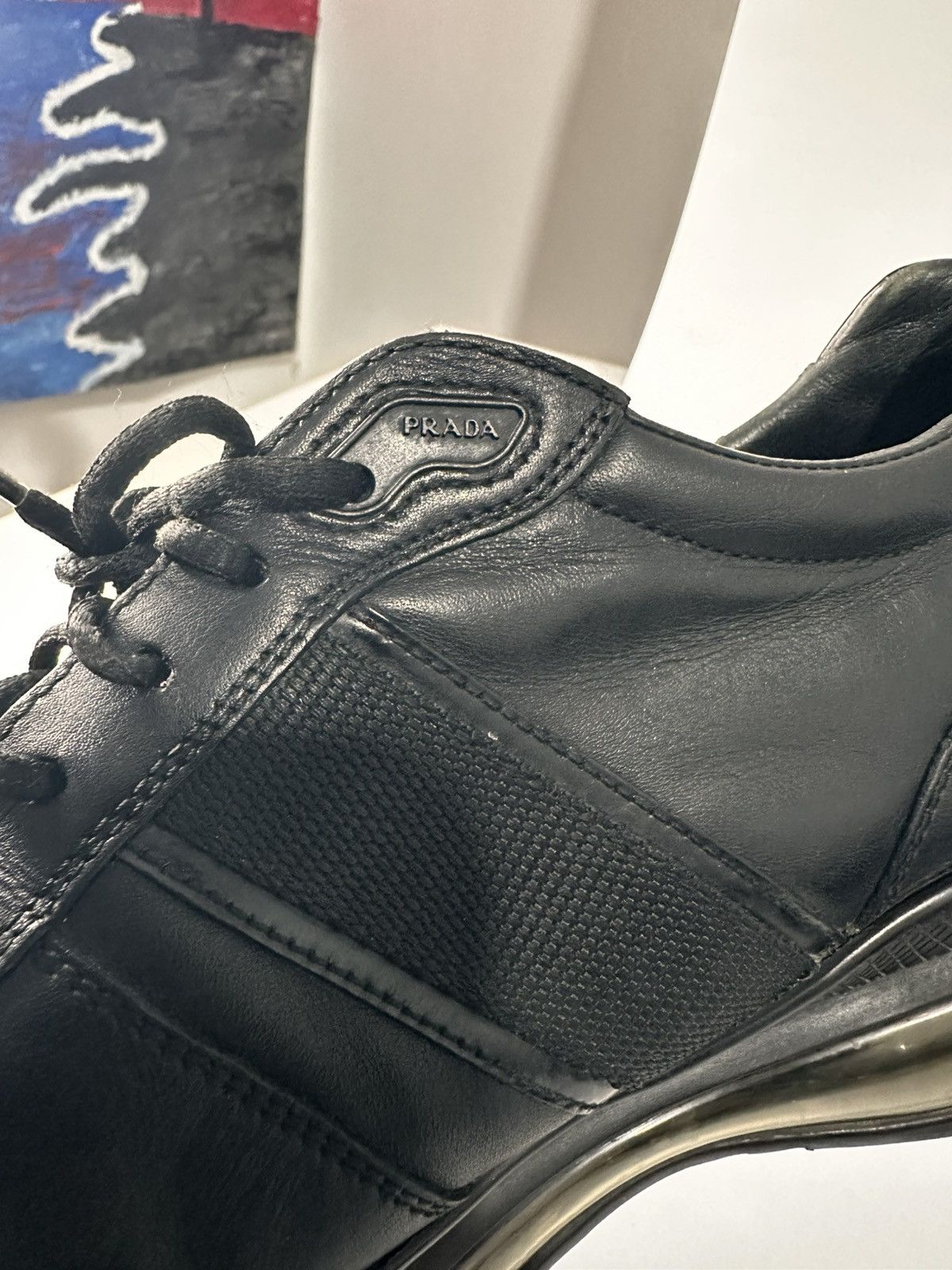 Prada Prada Levitate Brogues Leather Air Sneakers. Size US 9.5 / EU 42-43 - 17 Thumbnail