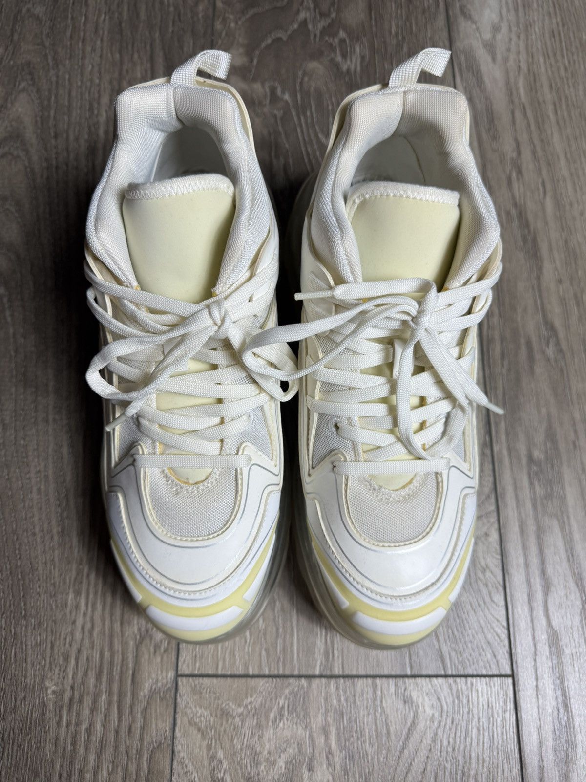 Other 53045 BUMP’AIR White high tops ( Triple S ) Size US 9.5 / EU 42-43 - 3 Thumbnail