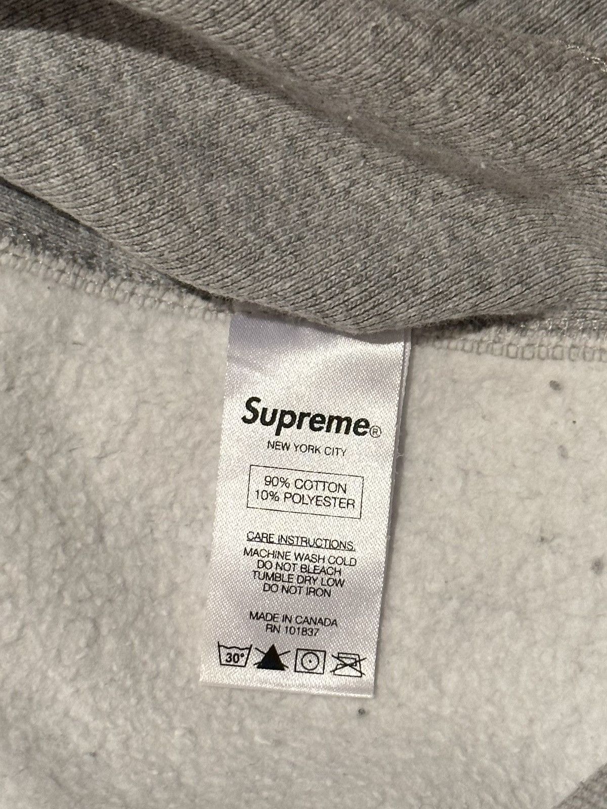 Supreme supreme 2012 heather grey box logo hoodie M Size US M / EU 48-50 / 2 - 6 Thumbnail