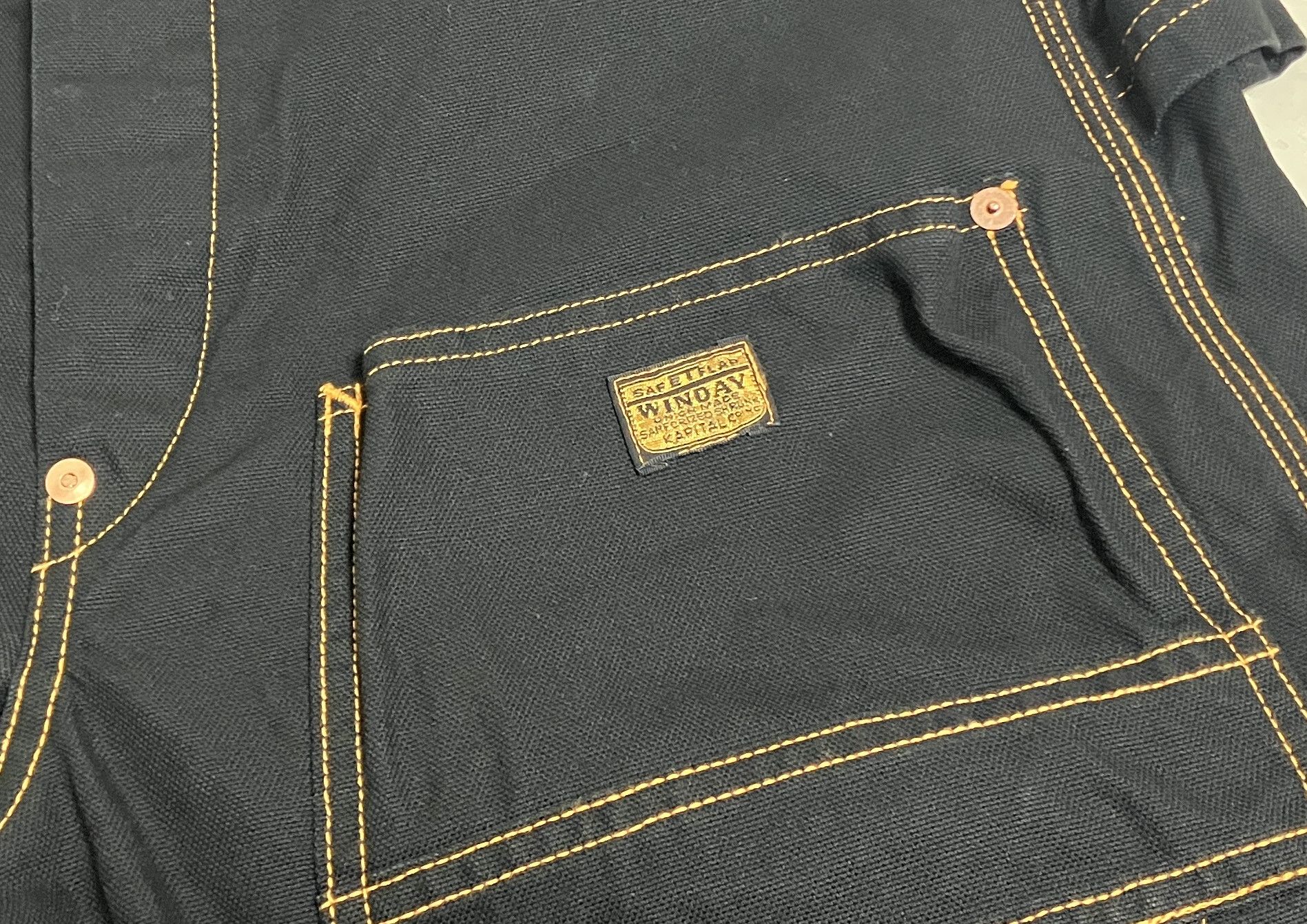 Kapital Kapital Light Canvas LUMBER Pants black new 3 Size US 33 - 2 Thumbnail