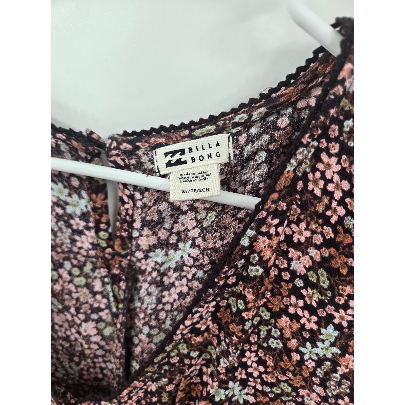Billabong NWT Billabong Bright Skies Mini Dress Floral in Sizes XS Size M / US 6-8 / IT 42-44 - 5 Thumbnail