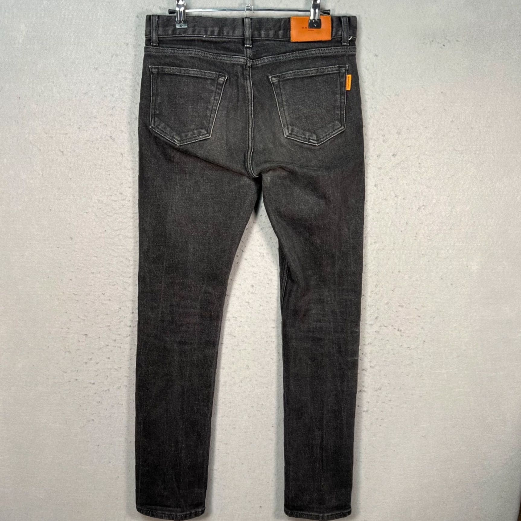 Sandro Sandro Skinny Jeans Sandro Womens Size 29 Black Denim Jeans Skinny 5-Pocket Regular Womens 29 Black Cotton Blend Denim Size 29" - 2 Thumbnail