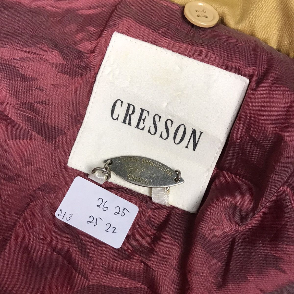Japanese Brand CRESSON JAPAN PATCHWORK BOMBER JACKET Size US L / EU 52-54 / 3 - 15 Thumbnail