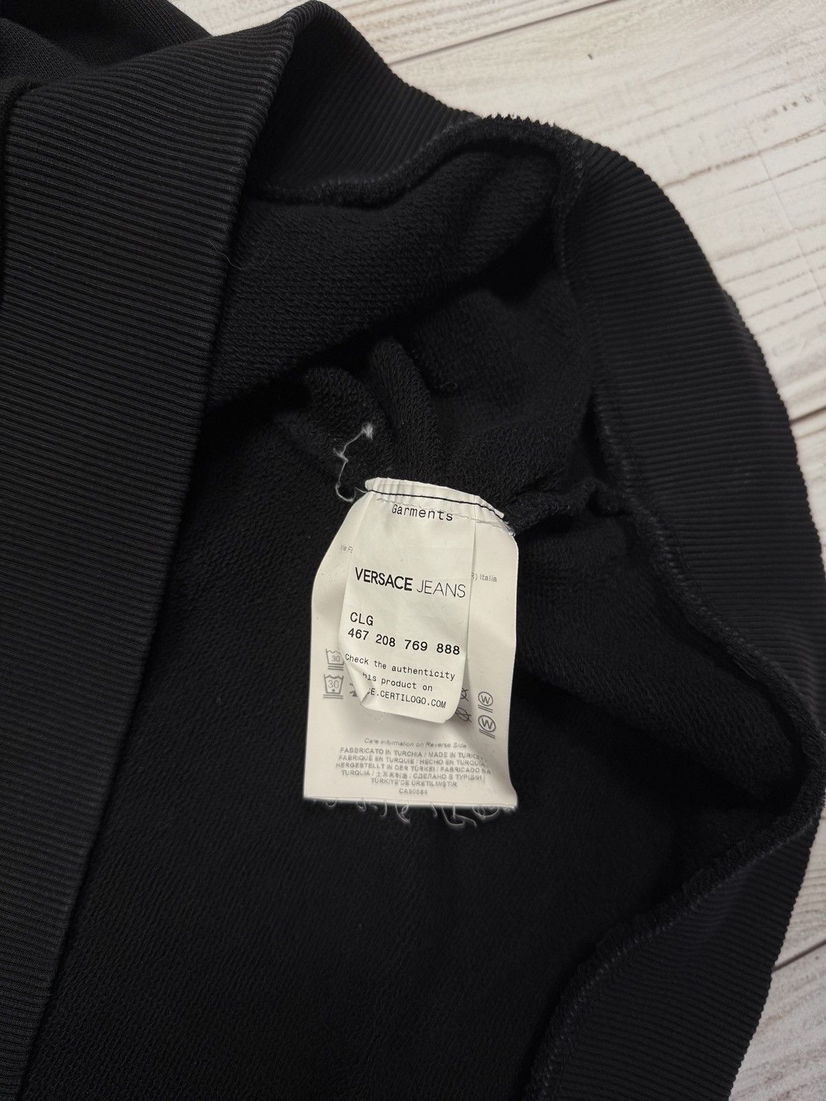Versace Versace Sweatshirt Big Logo Medusa Black Size US L / EU 52-54 / 3 - 7 Thumbnail