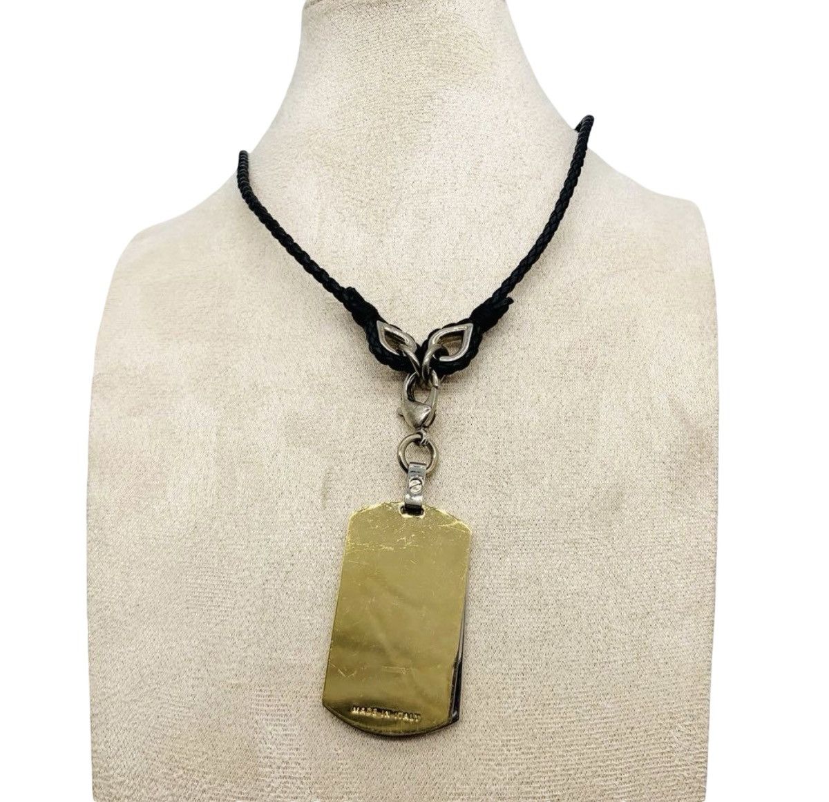 Dolce & Gabbana Archival Dolce & Gabbana Layered "Frame" Dog Tag Necklace Size ONE SIZE - 5 Thumbnail