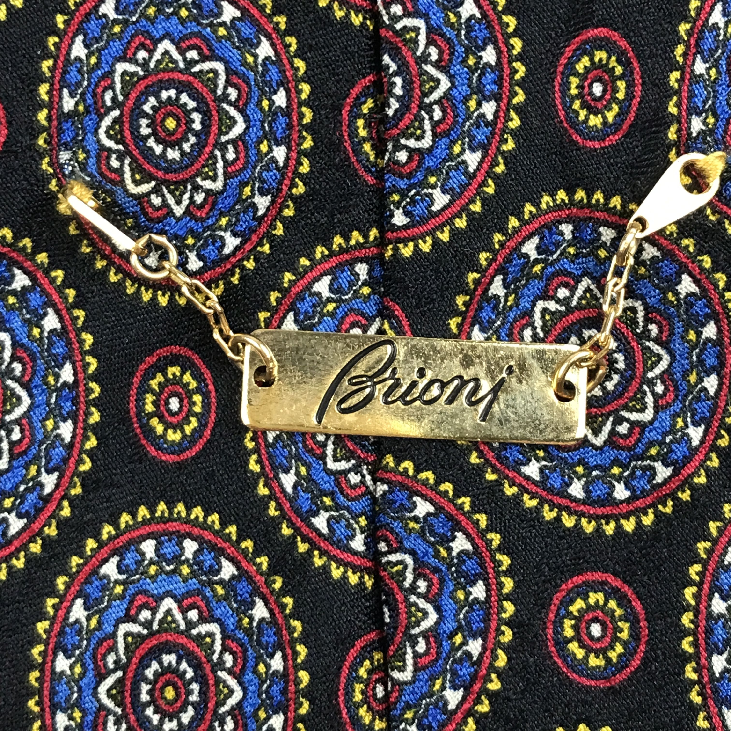 Brioni × Vintage Vintage Brioni Silk Necktie Size ONE SIZE - 7 Thumbnail